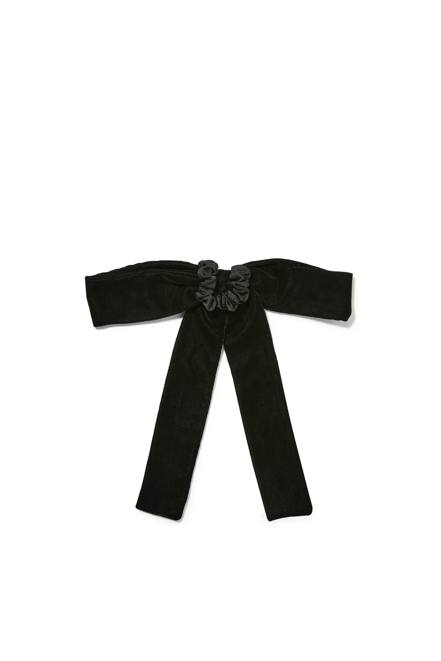 مشبك شعر بتصميم ربطة فيونكة مخمل