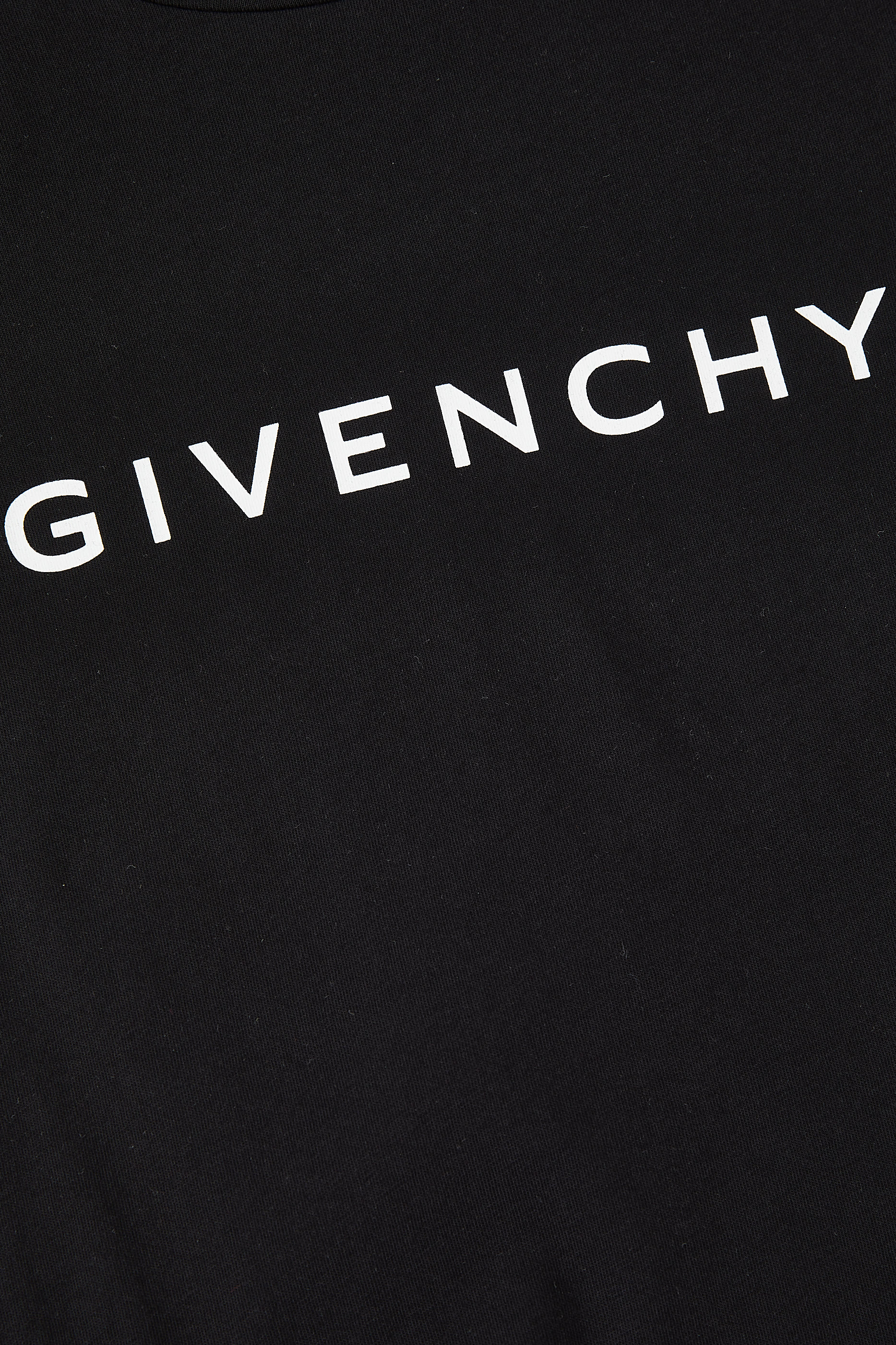 تيشيرت للأطفال بأكمام قصيرة وطبعات شعار الماركة