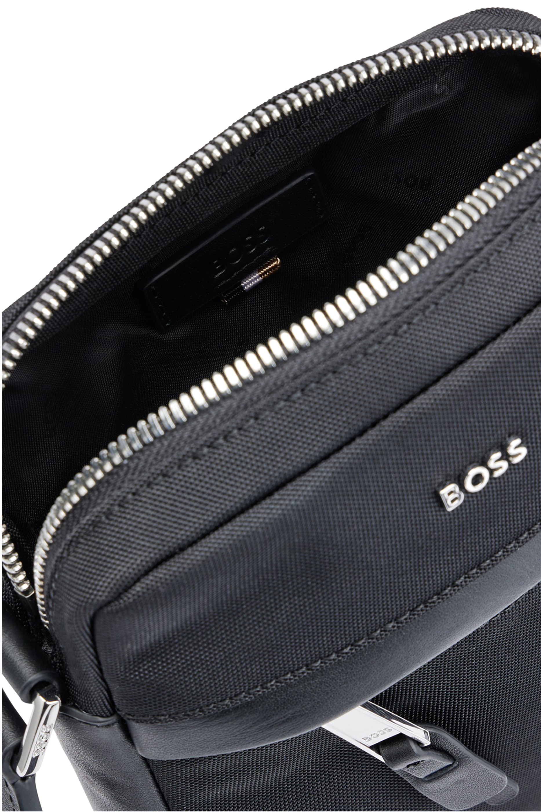 حقيبة ريبورتر بسحاب وحروف شعار الماركة