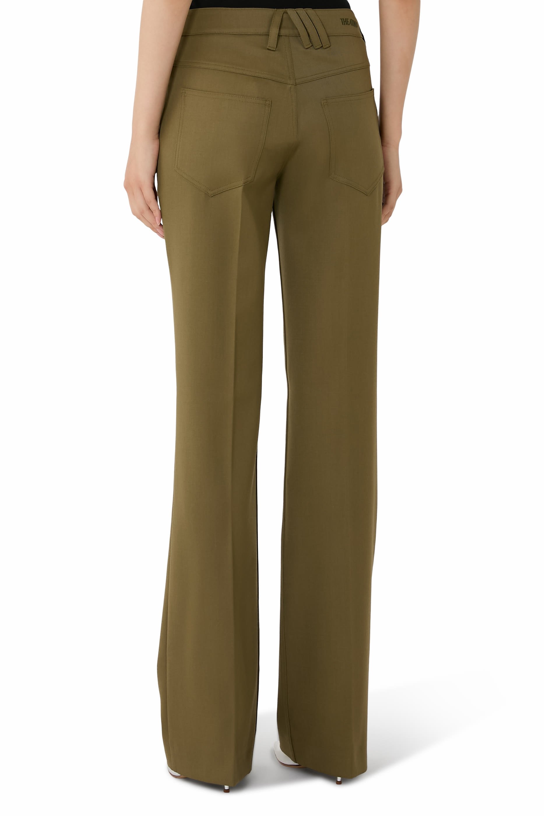 بنطال بقصة طويلة صوف