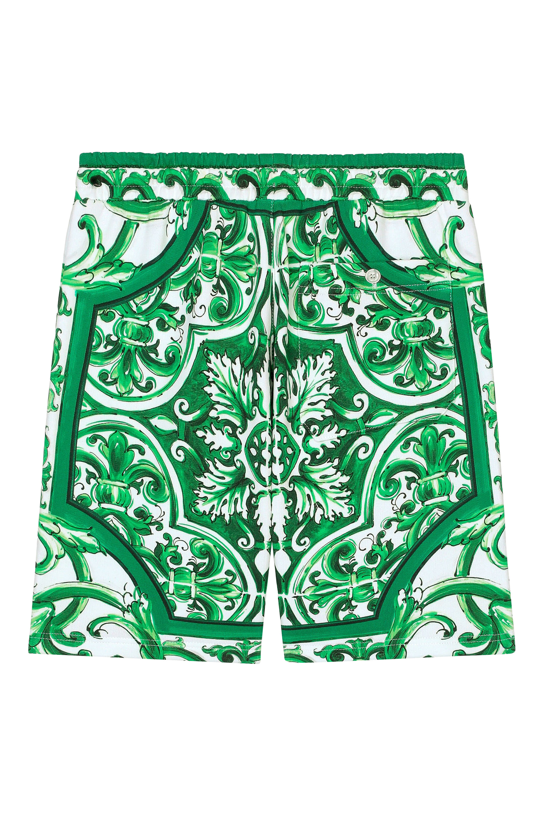 شورت بطبعات مايولكا بوبلين للأطفال