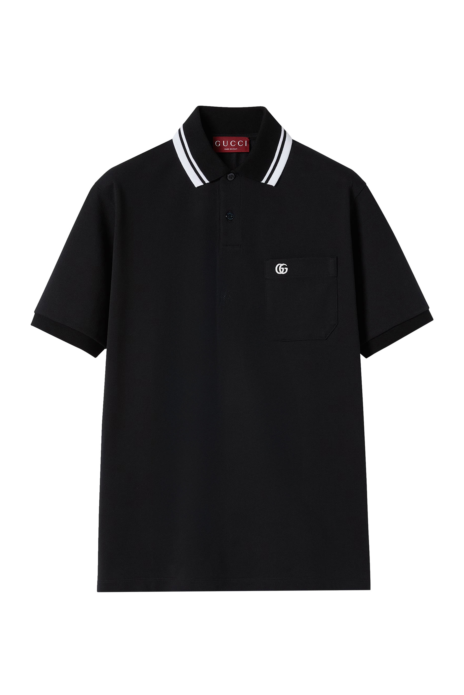 قميص بولو بشعار الماركة قطن