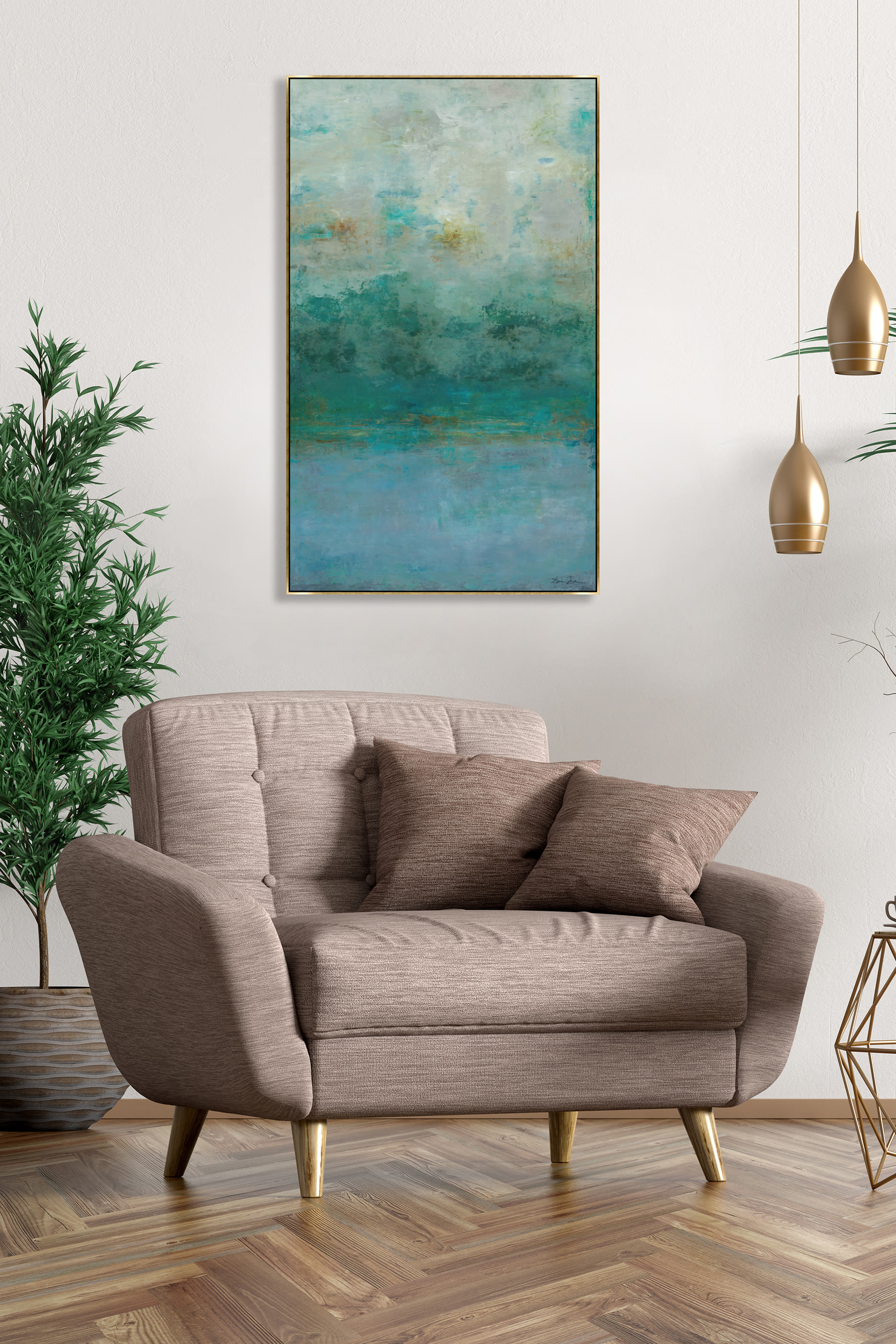 لوحة سمر سيلويت II