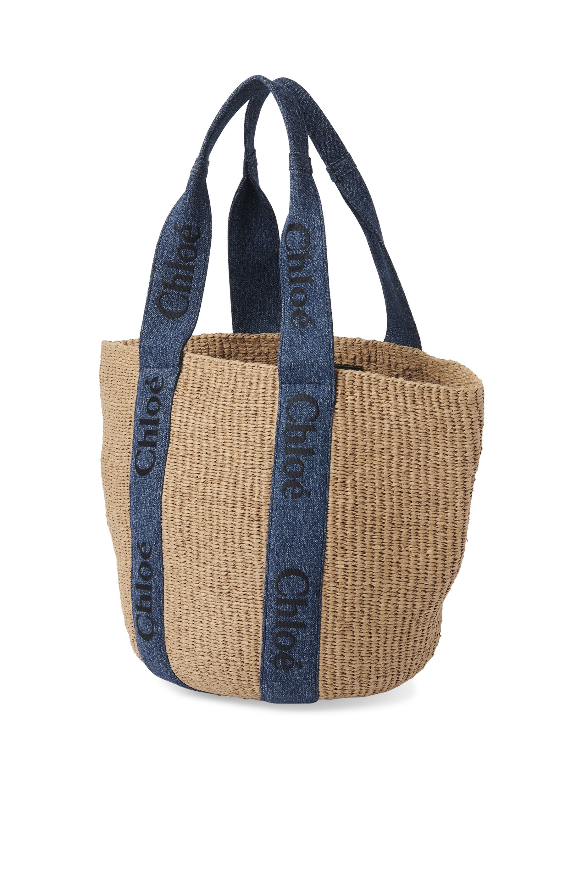 حقيبة بتصميم سلة وودي كبيرة