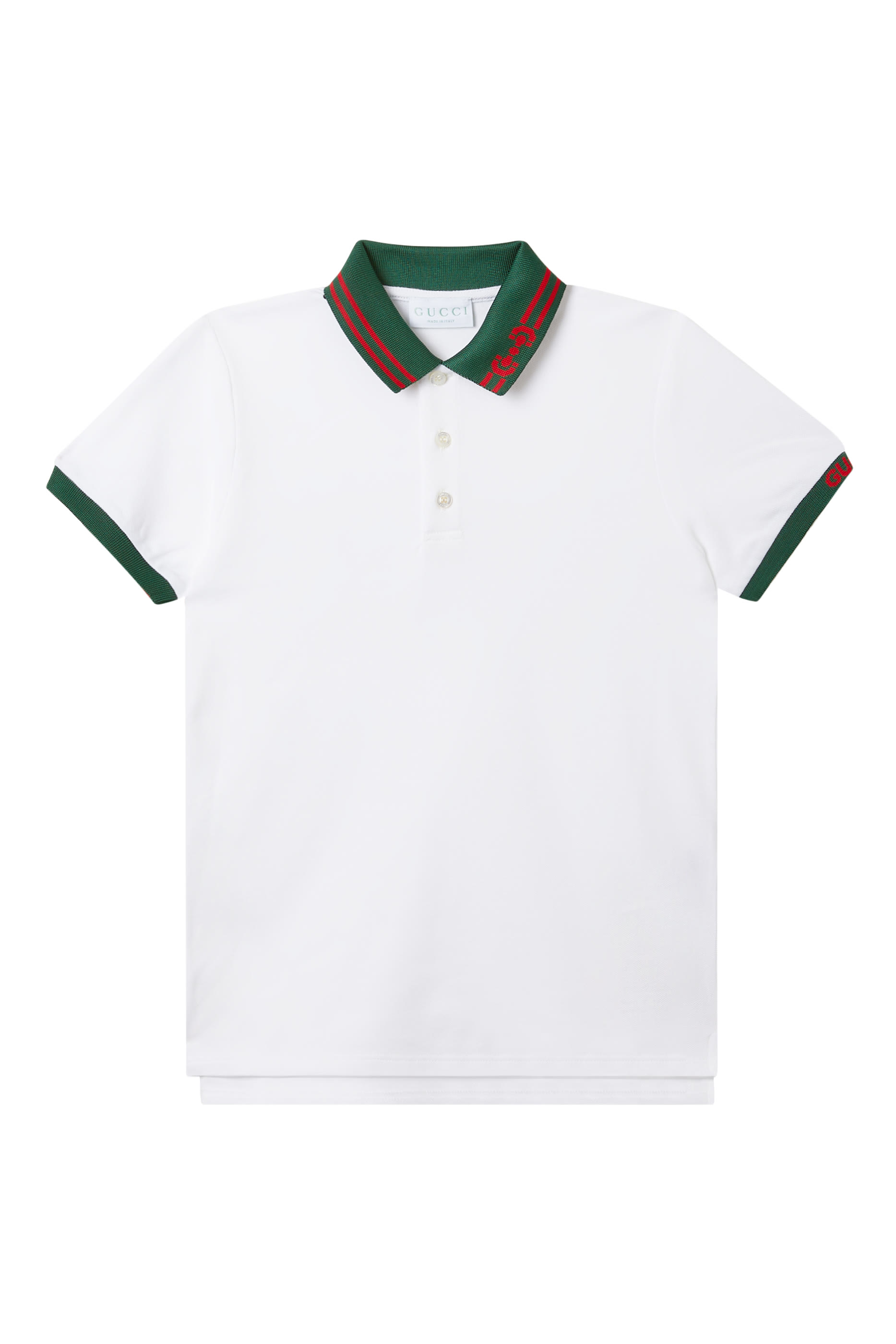 قميص بولو بشعار الماركة قطن للأطفال