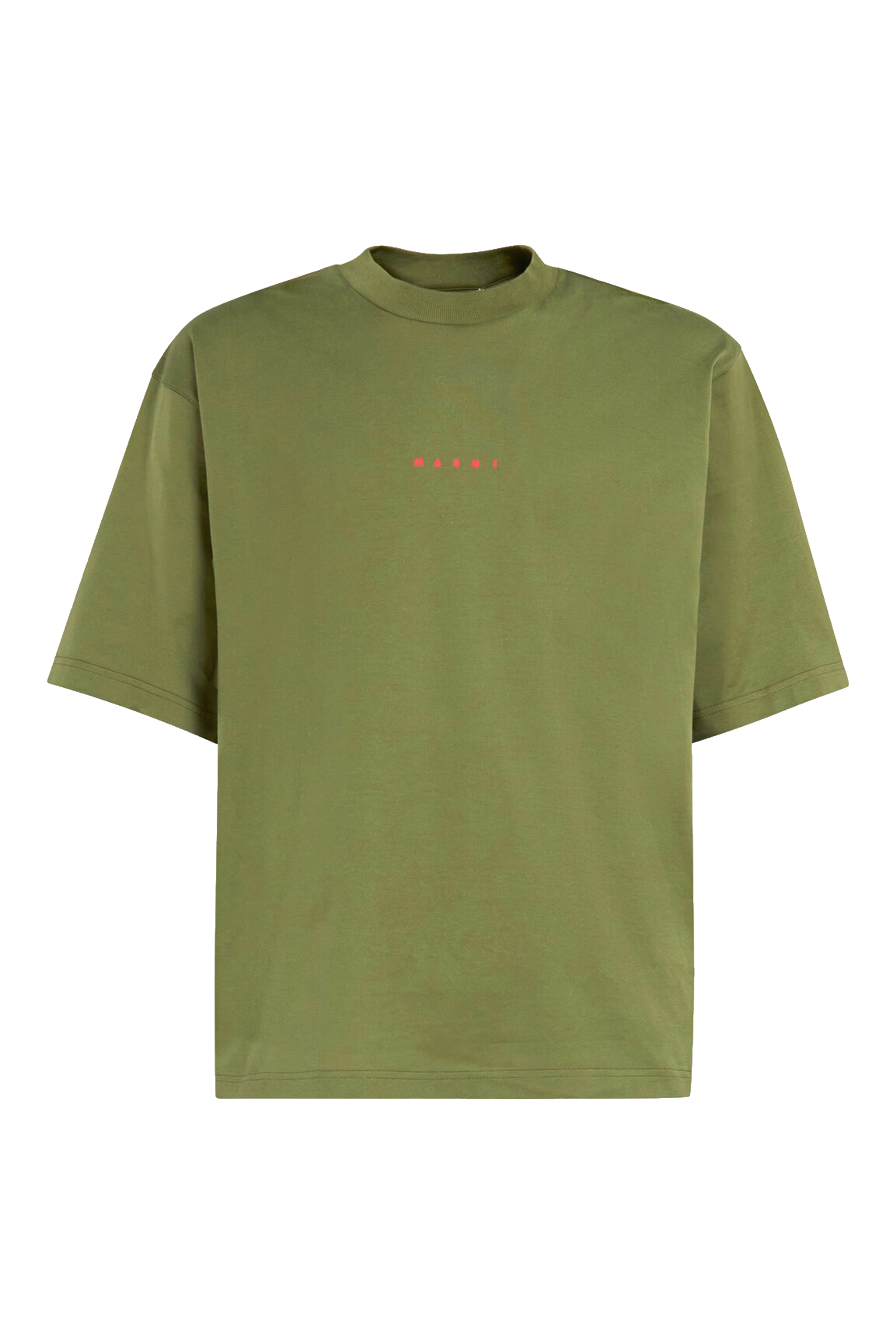 تيشيرت فضفاض بشعار الماركة