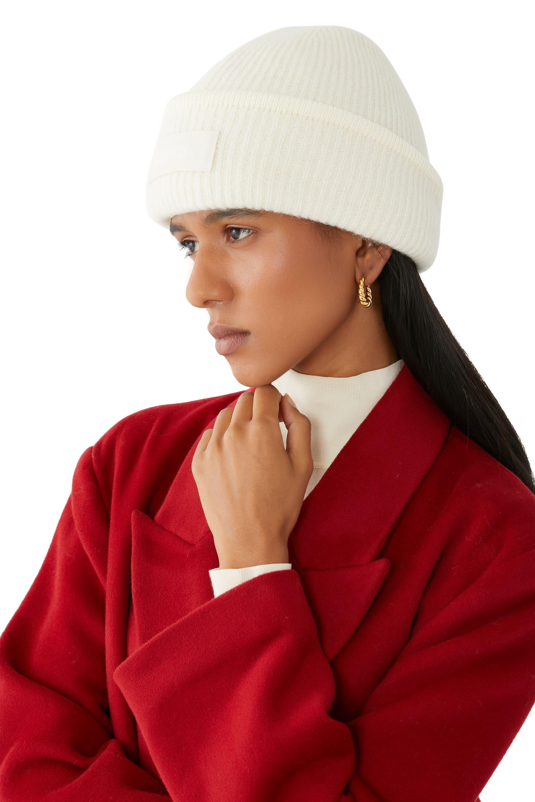 قبعة بيني لو بوني بارزة الملمس