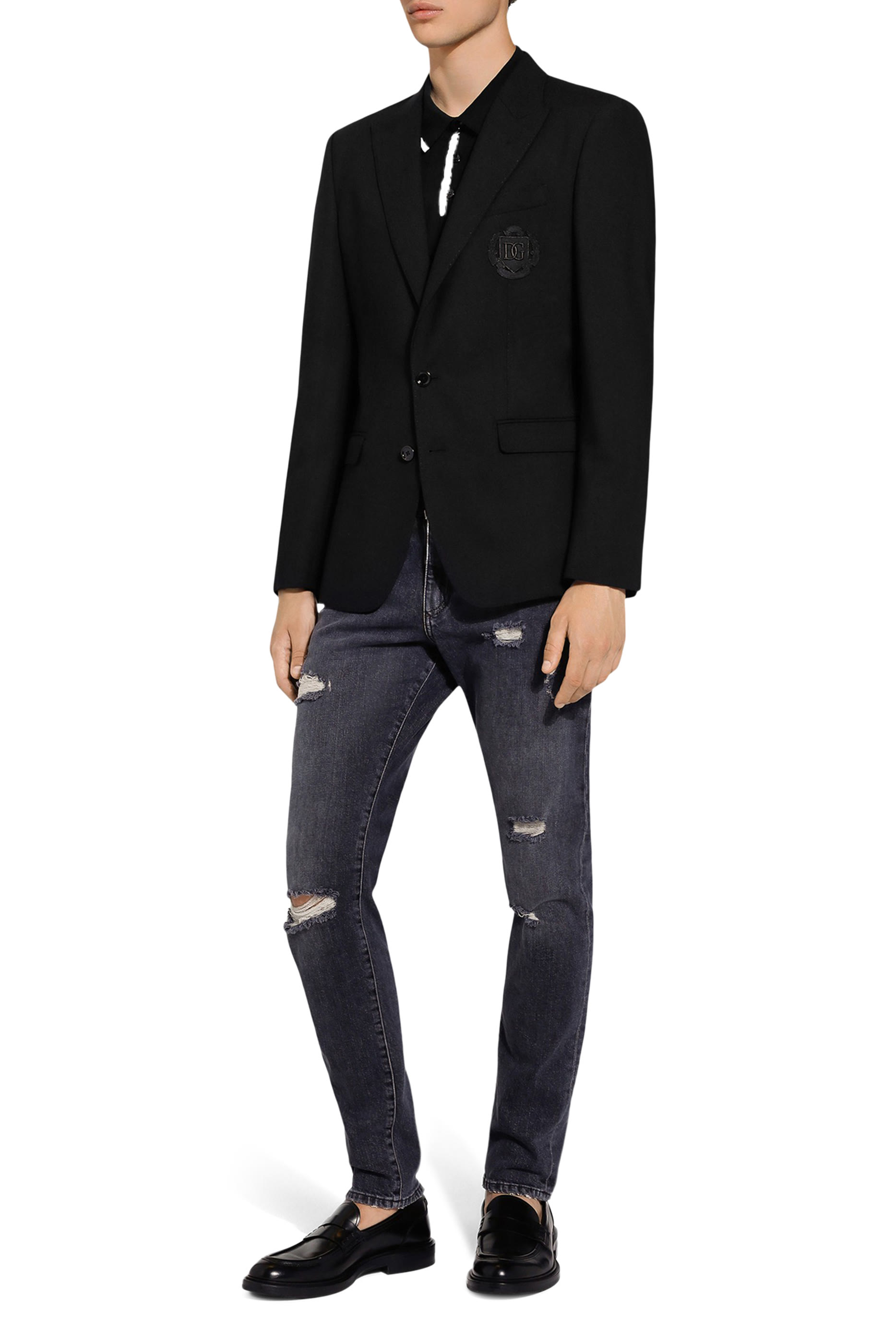 قميص بولو بشعار الماركة قطن