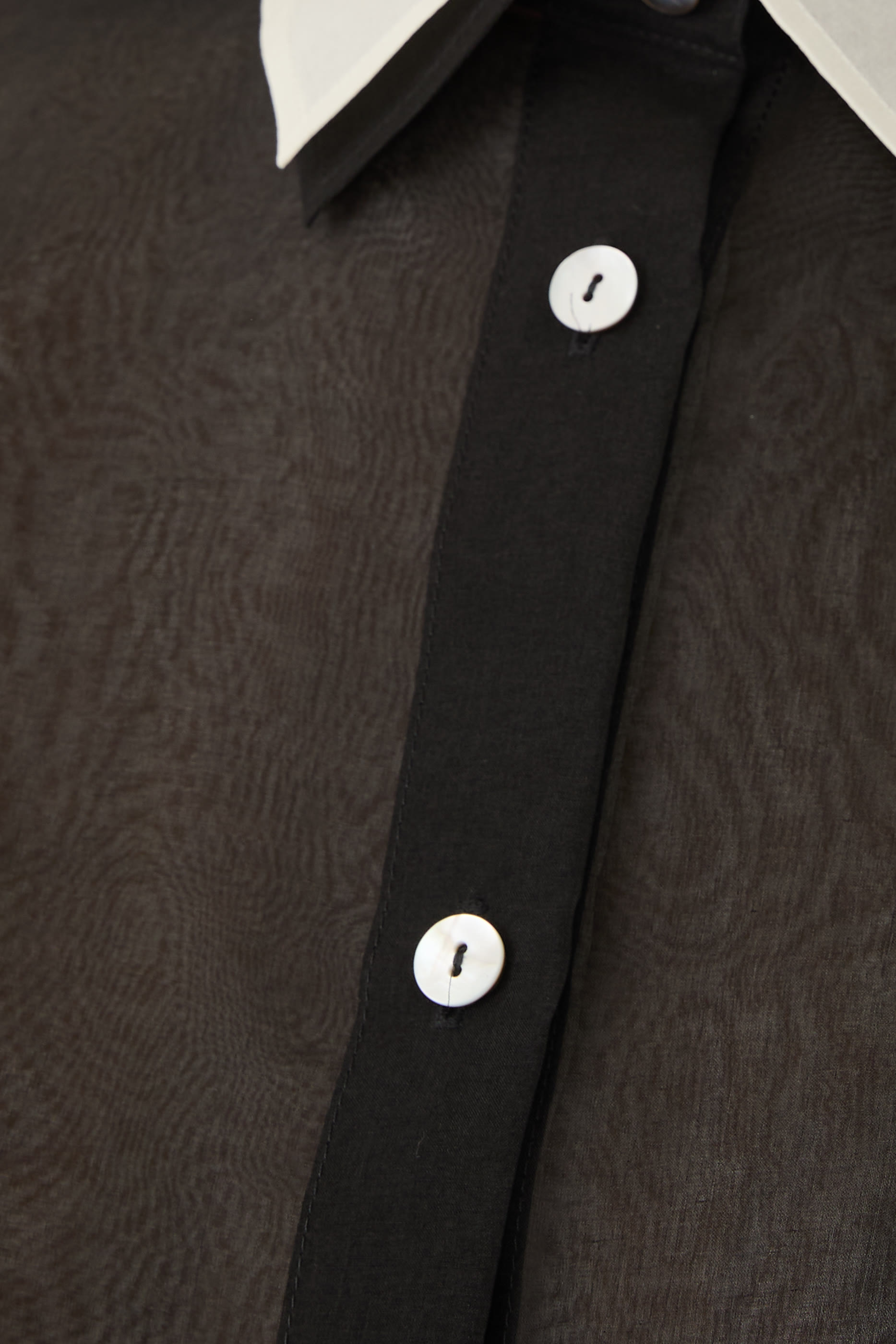 قميص إستيل بطبقتين حرير أورجانزا