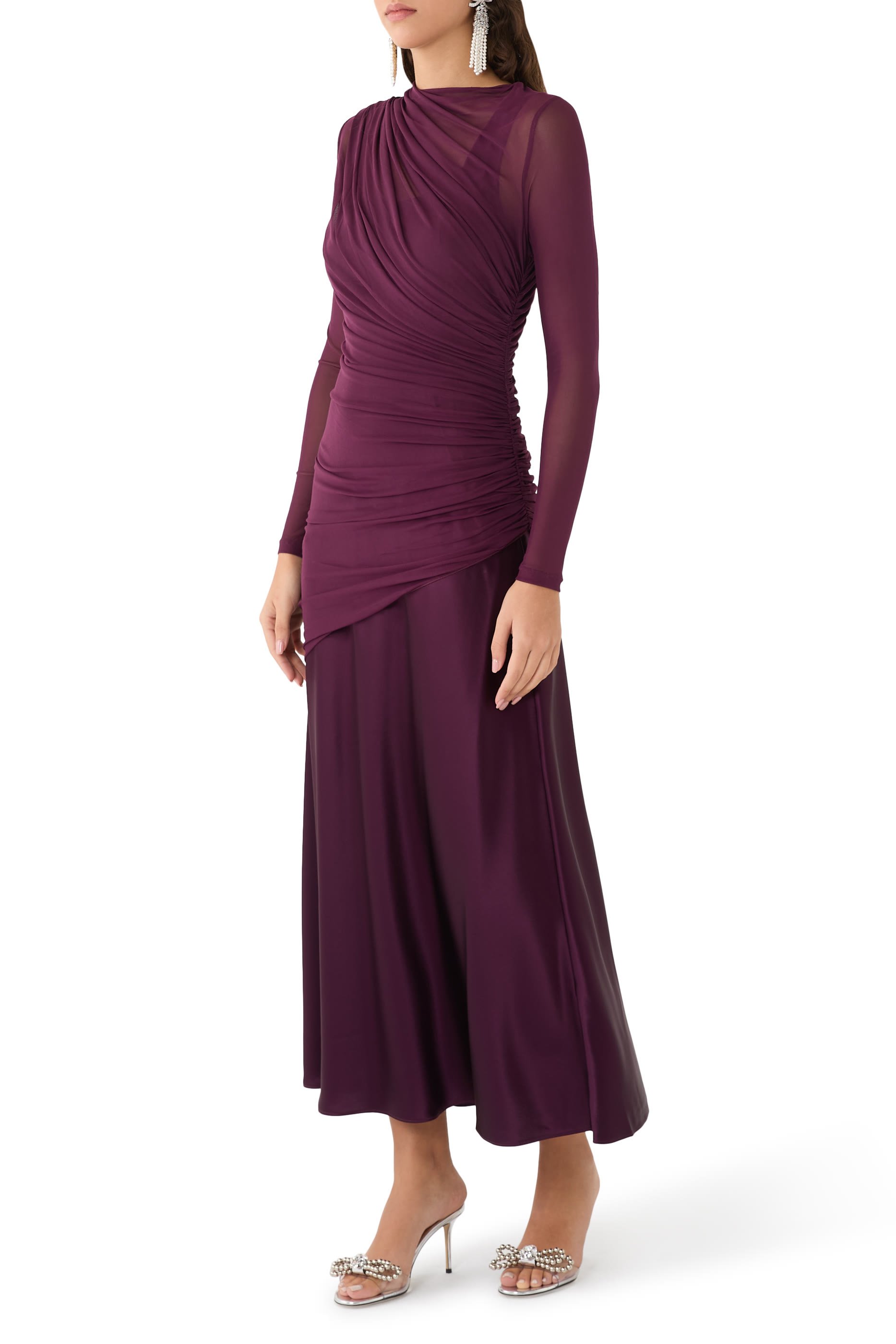 فستان رودهيل متوسط الطول