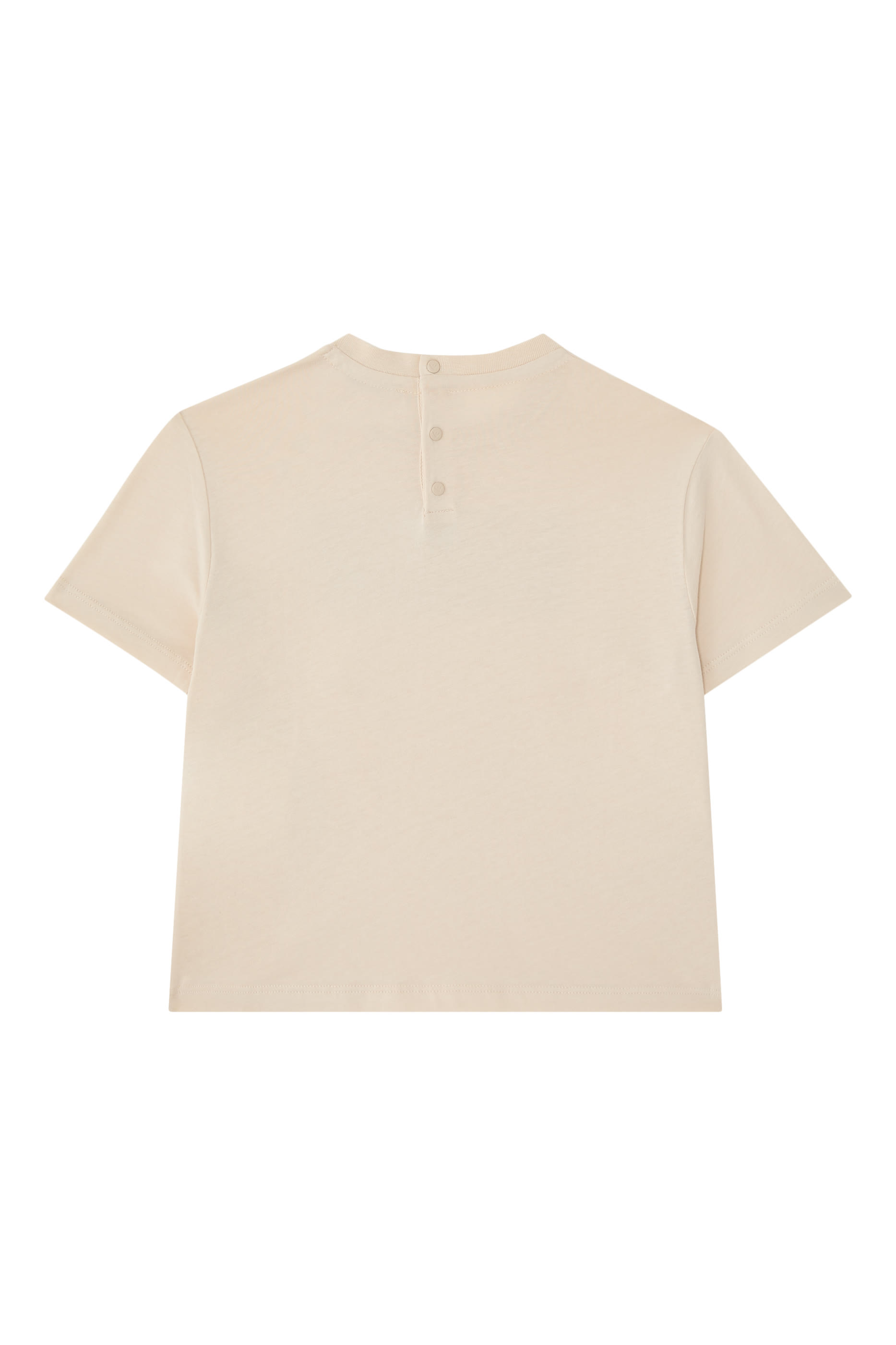 تيشيرت مزين بشعار الماركة للأطفال