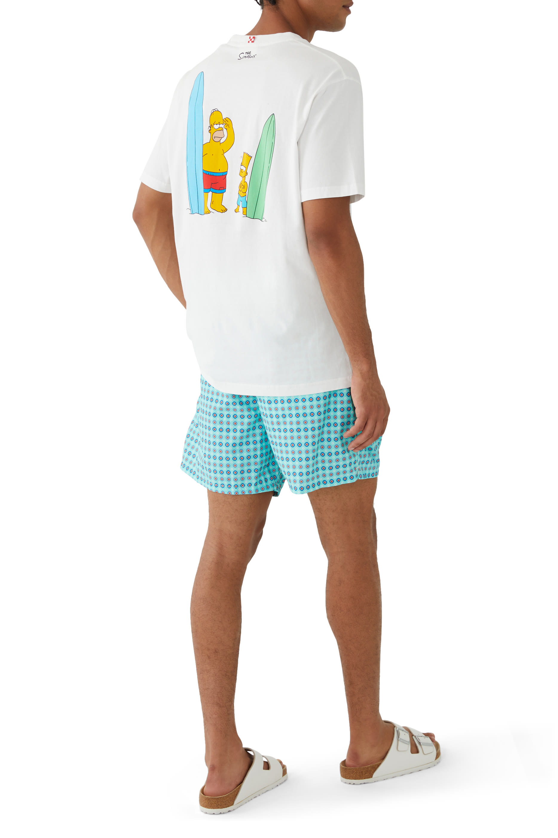 تيشرت بطبعة بارت اند هومر