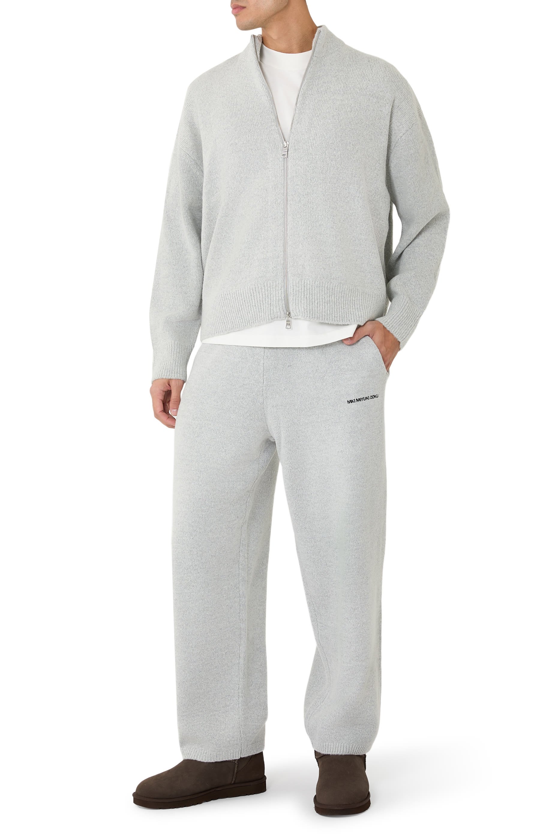 جاكيت رياضي منسوج مزيج موهير