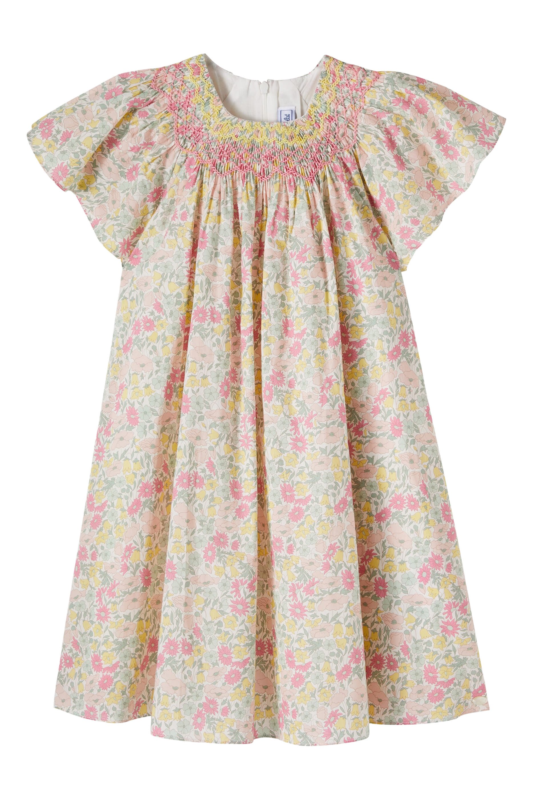 فستان بنقشة حمضيات للأطفال