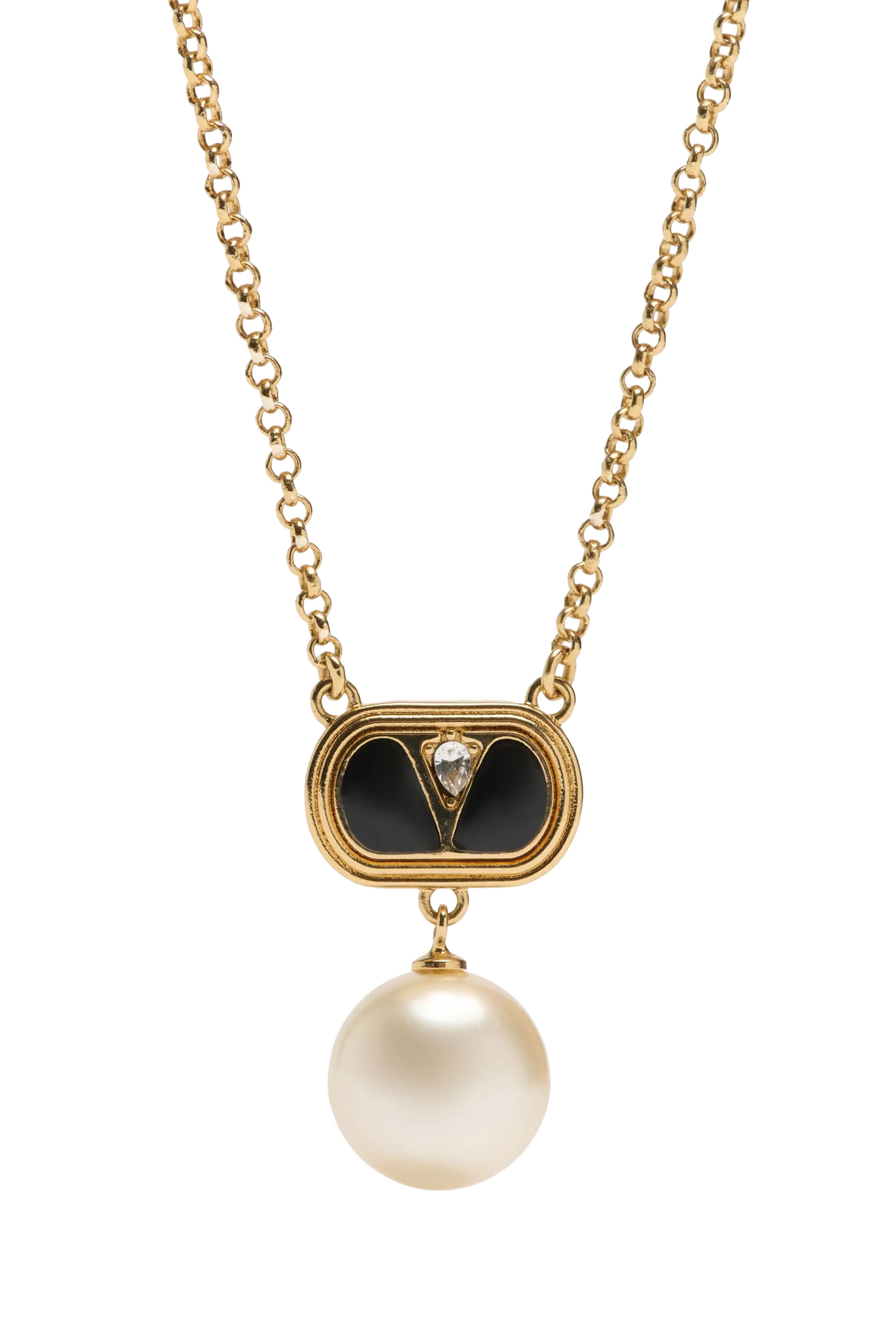 قلادة أوفاليت معدن