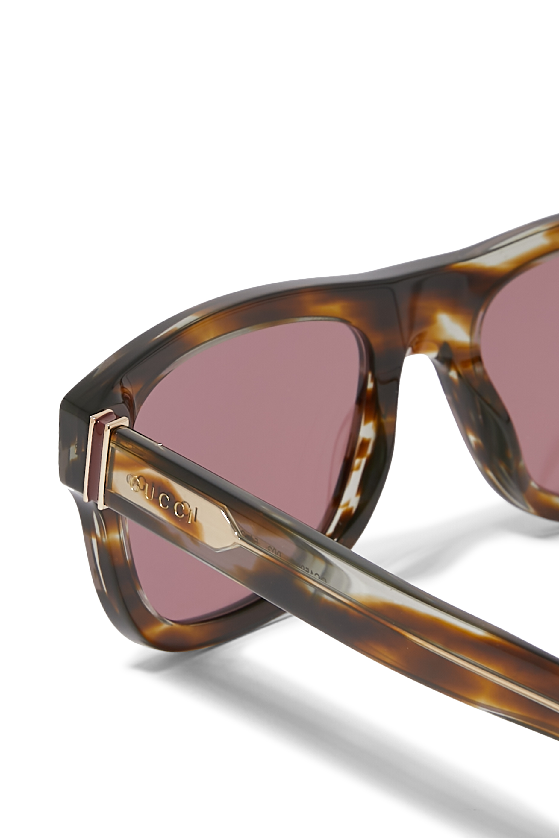 نظارة شمسية بإطار مستدير