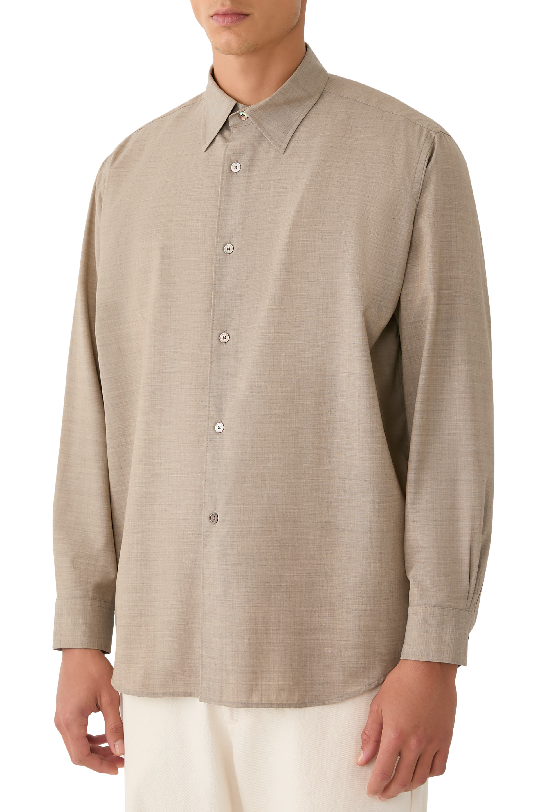 قميص صوف تروبيكال فائق النعومة