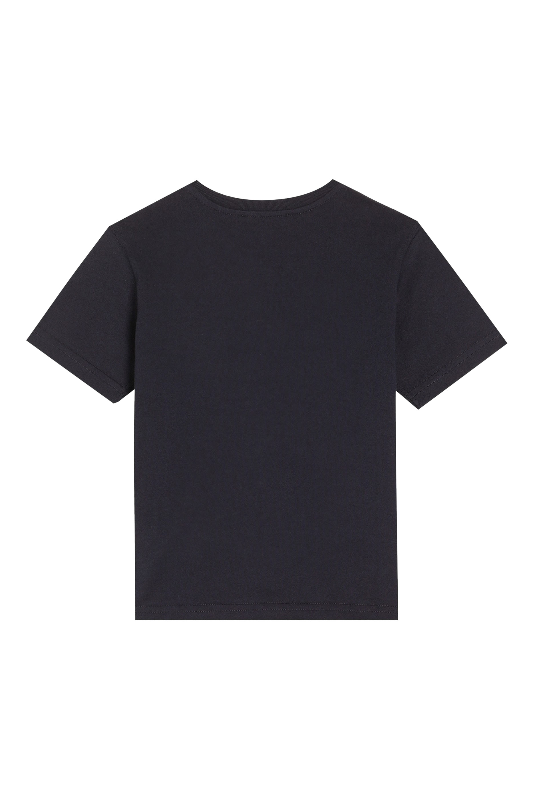 تيشيرت بتطريز شعار الماركة جرسيه للأطفال