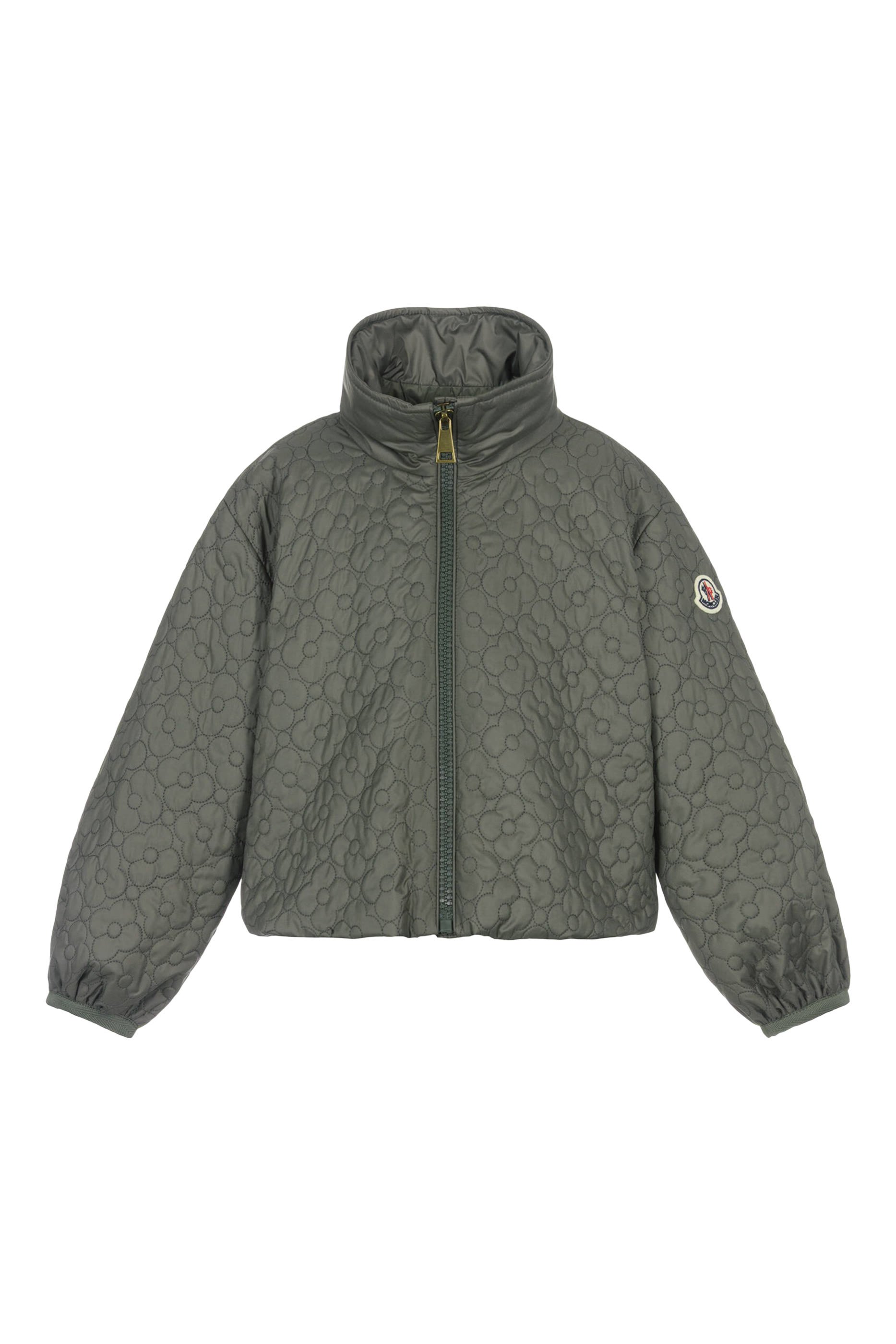 جاكيت كاميليا بتصميم مبطن مزين بنقشة أزهار للأطفال