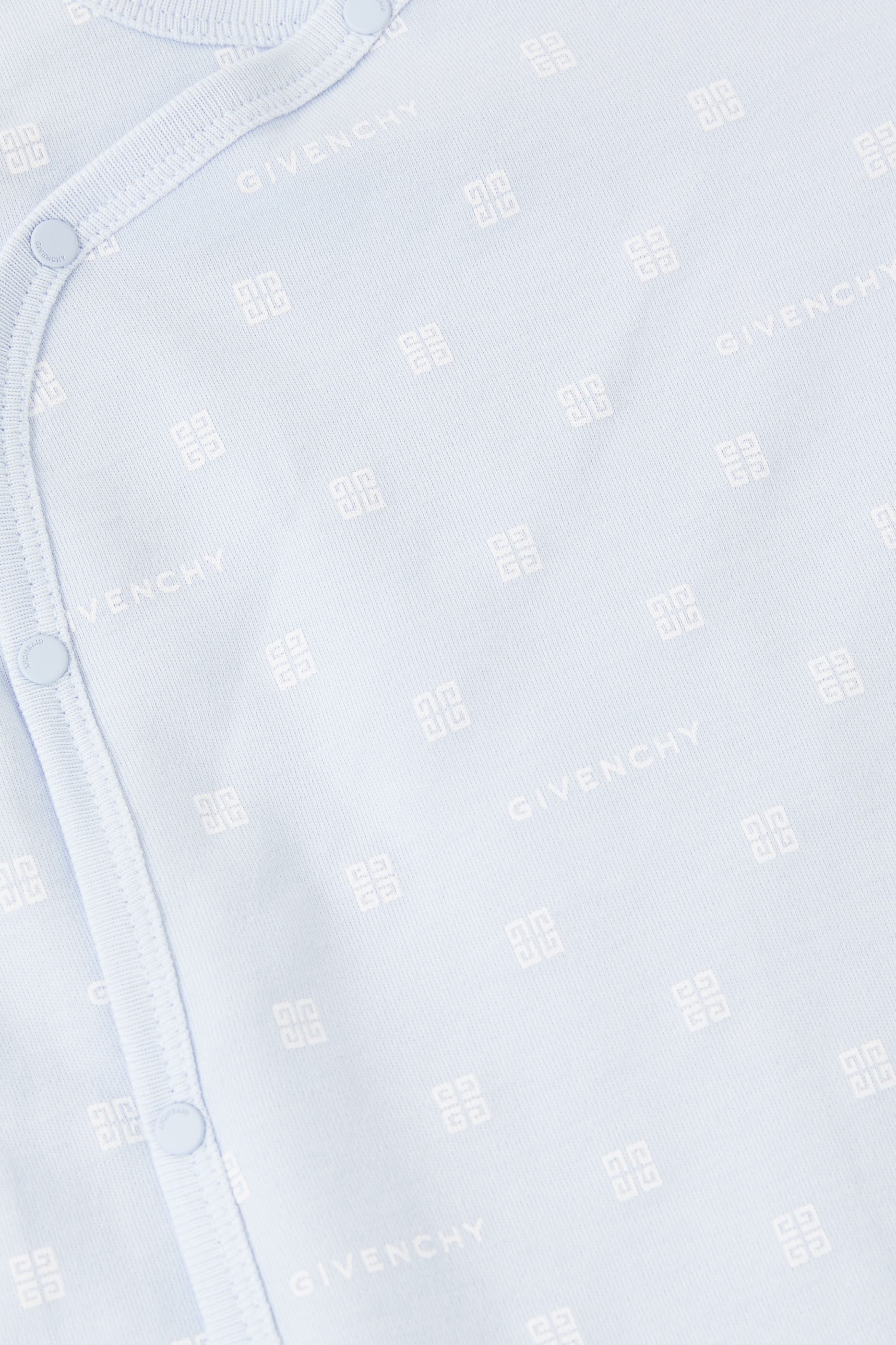 لباس قطعة واحدة بشعار الماركة قطن