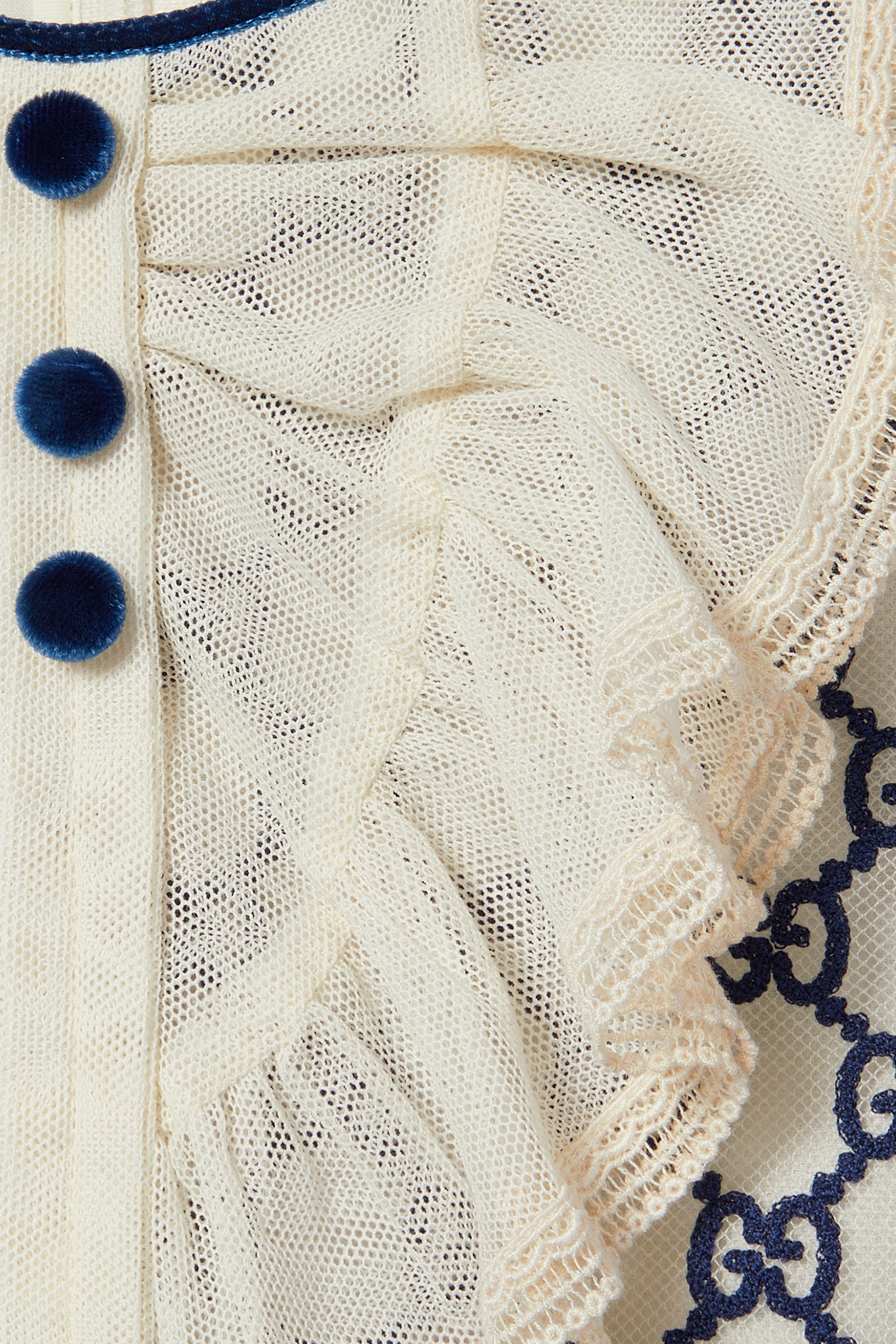 فستان بشعار الماركة نايلون للأطفال