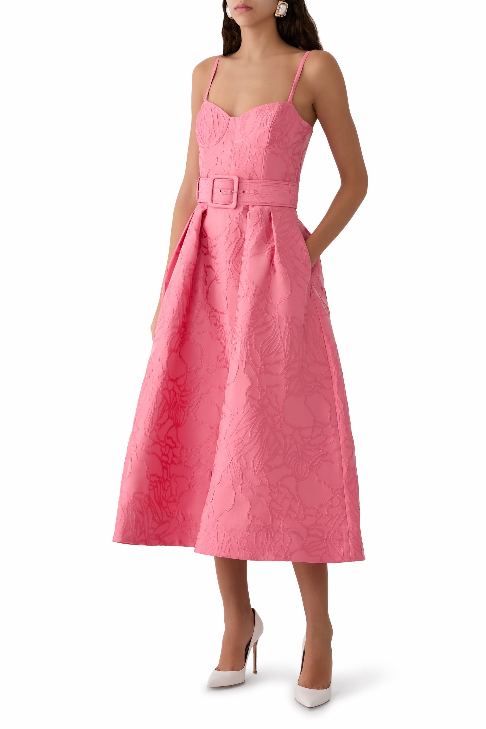 فستان بيترا متوسط الطول