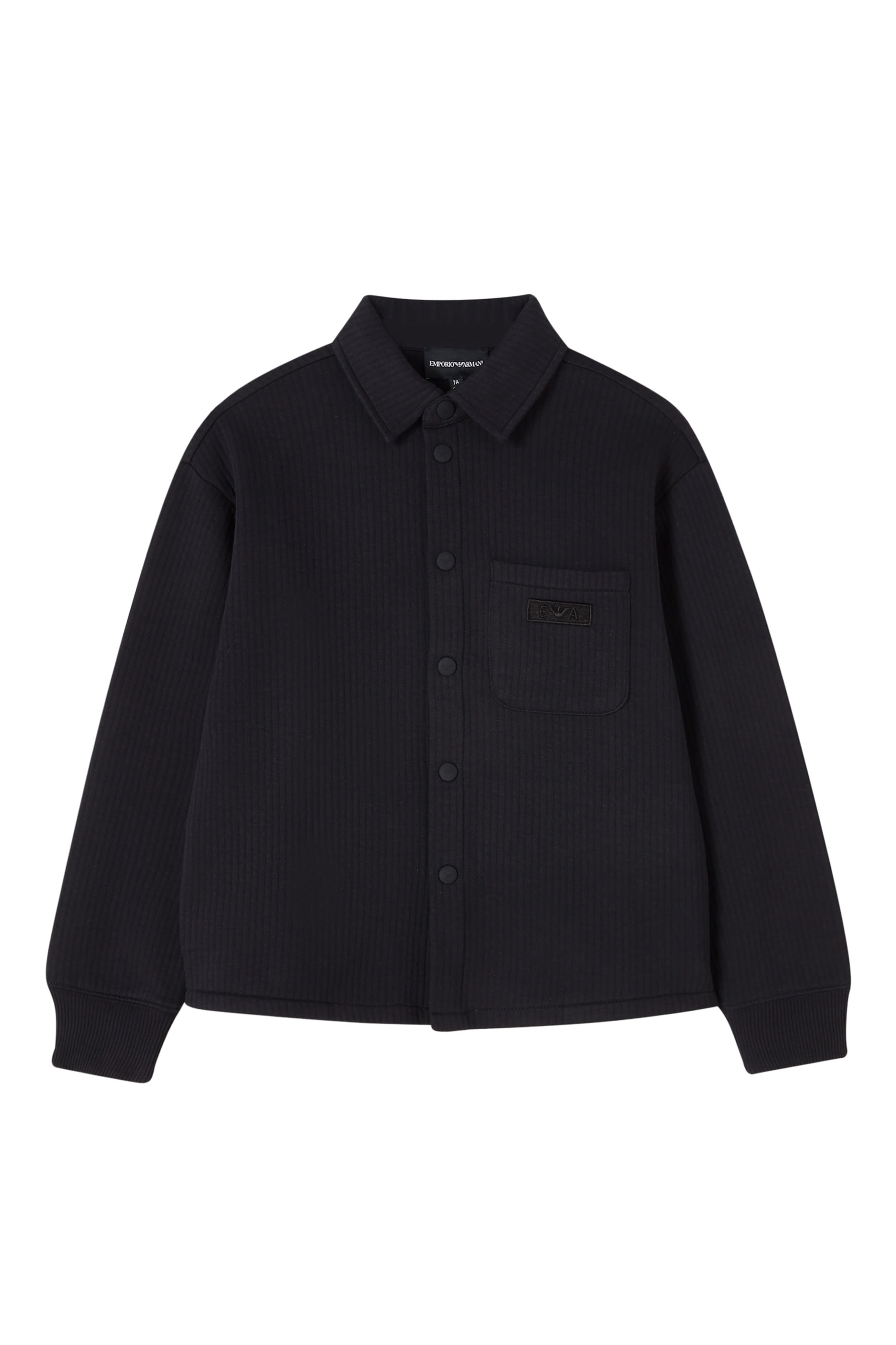 قميص بحلية شعار الماركة للأطفال