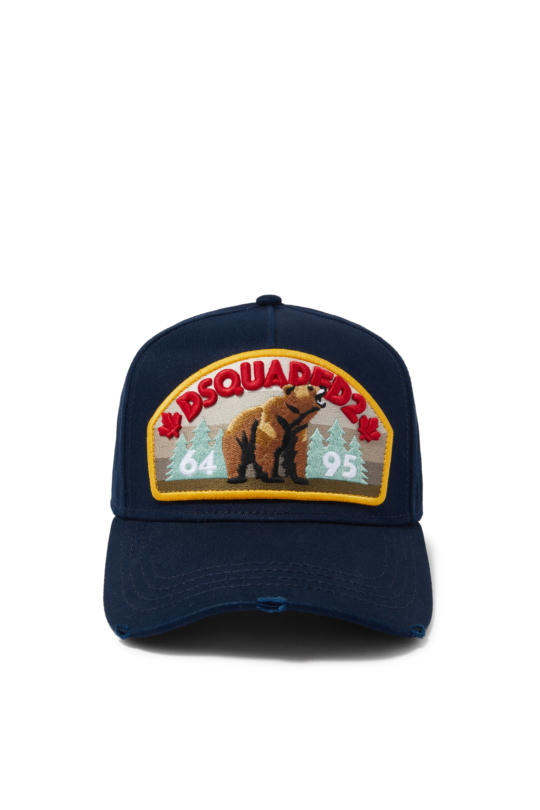 كاب بايسبول برقعة بشعار الماركة