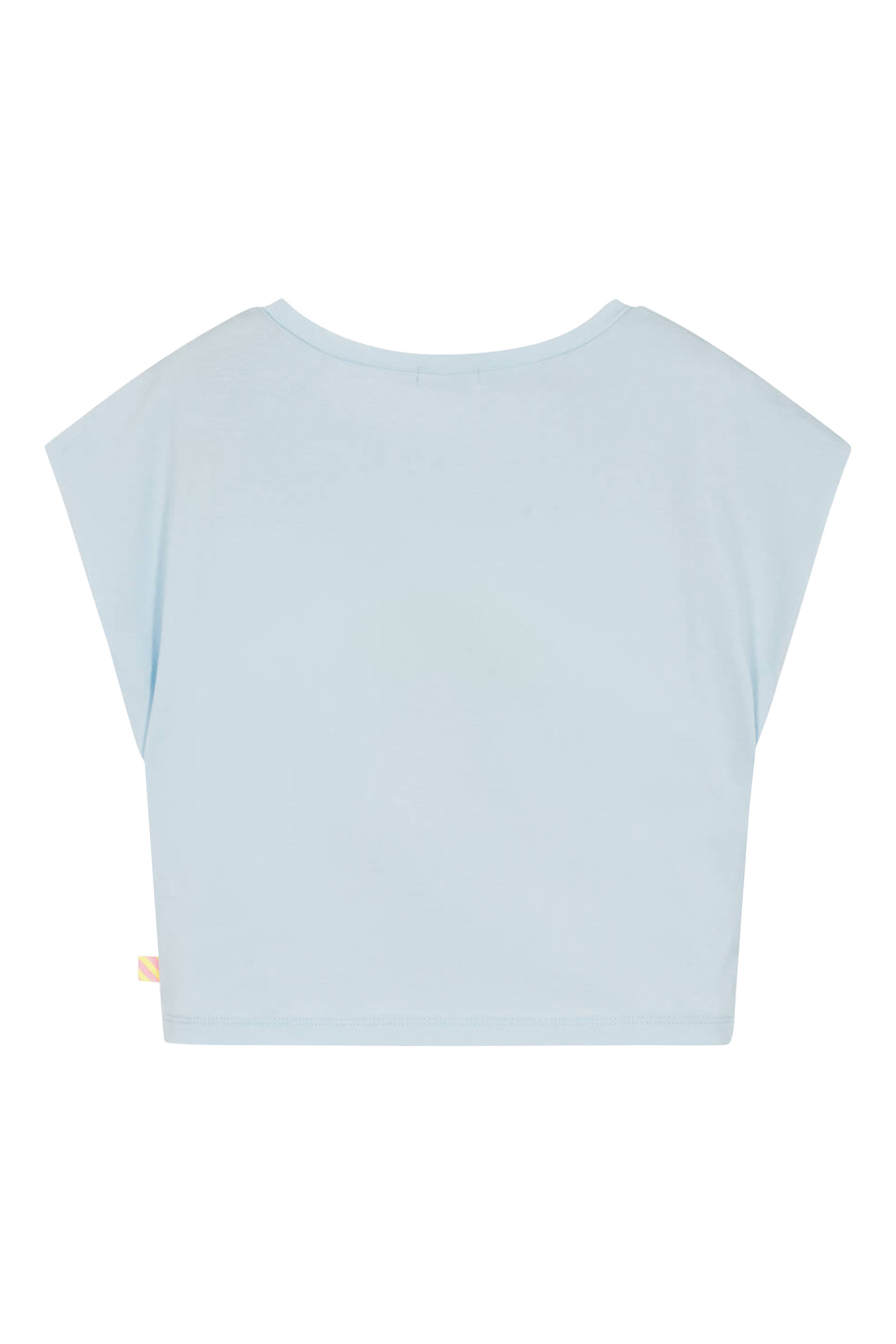 تيشيرت بشعار الماركة قطن للأطفال