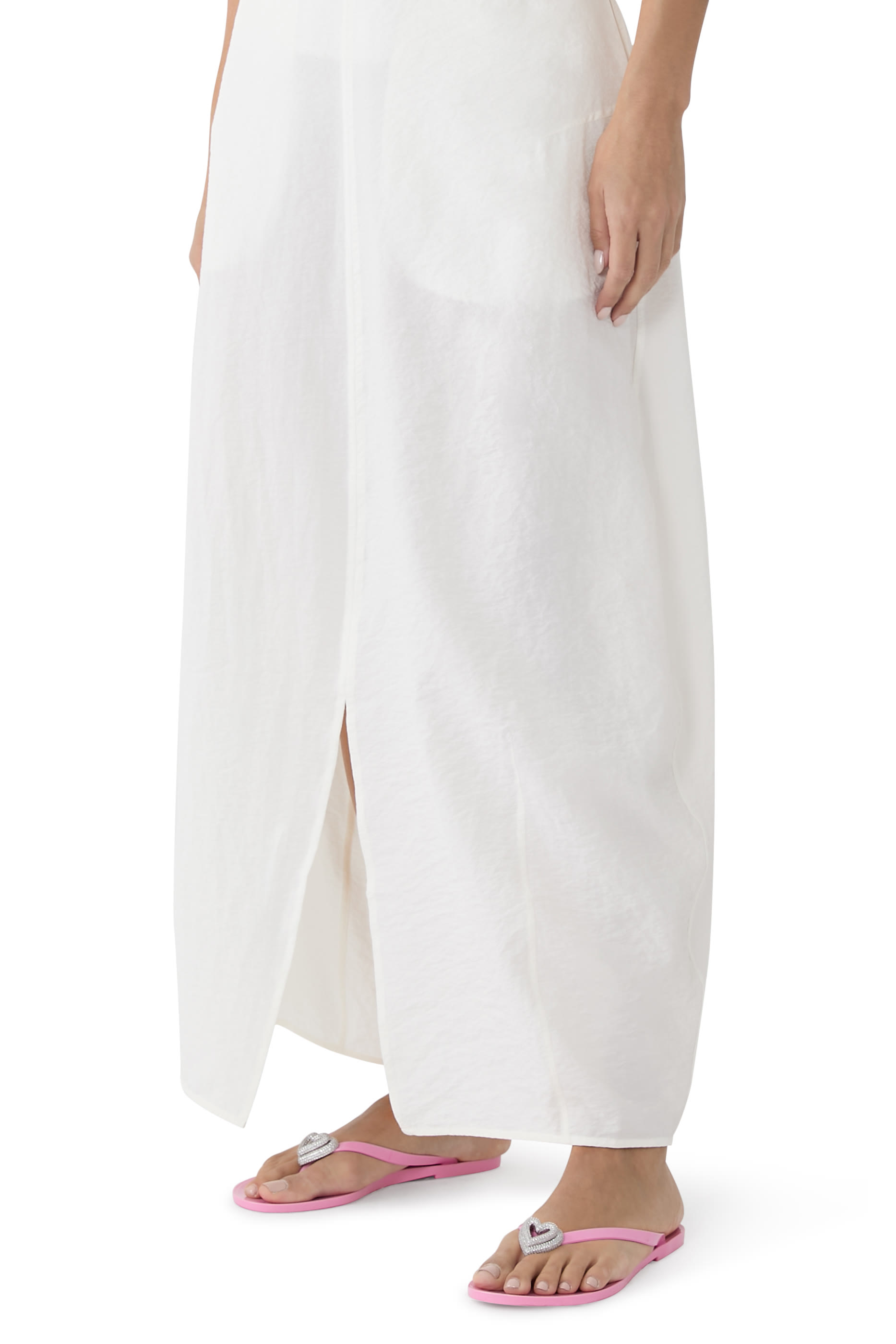 حذاء فليب فلوب بتصميم ثونغ بقلب مزدوج