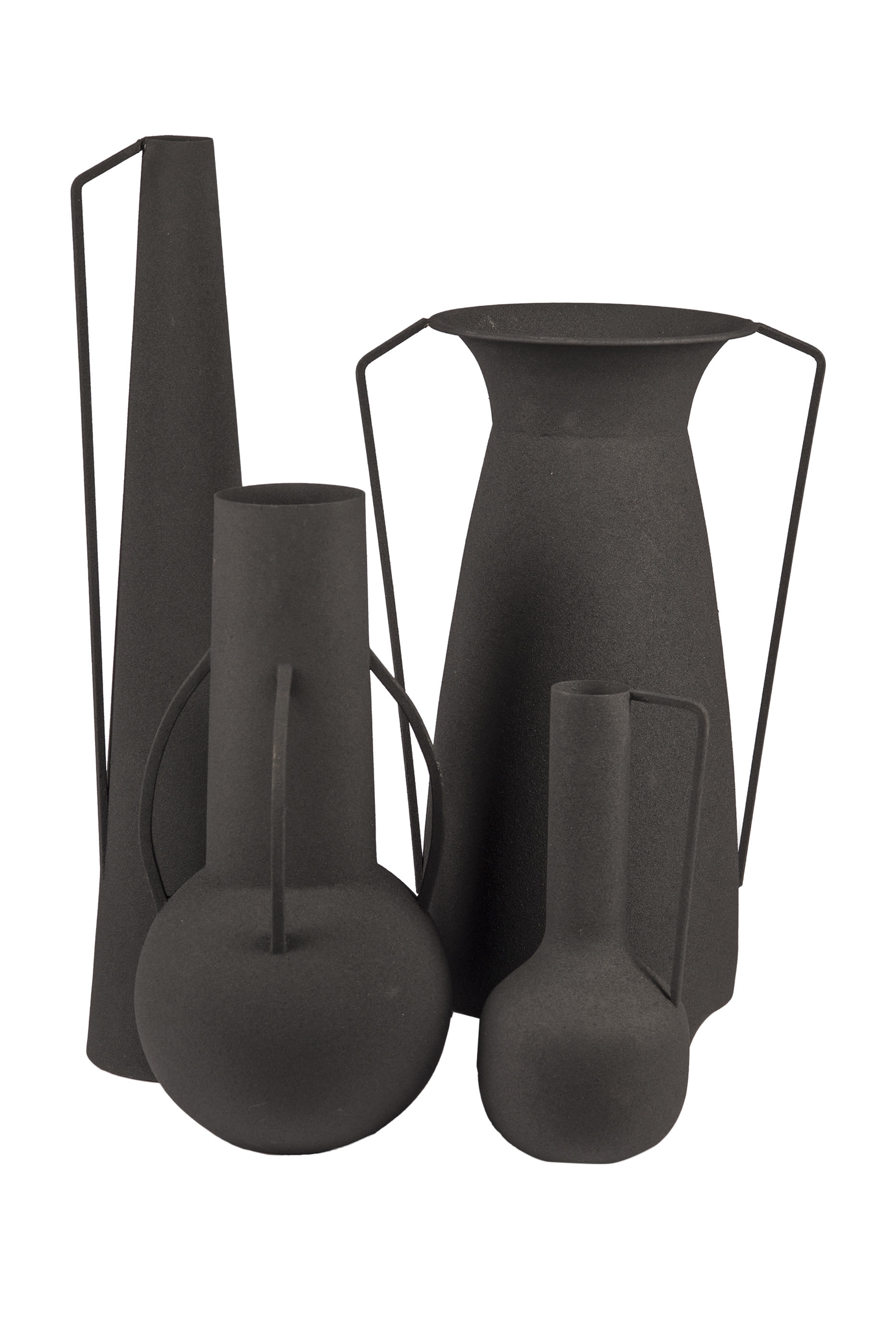 مجموعة مزهريات رومان، 4 قطع