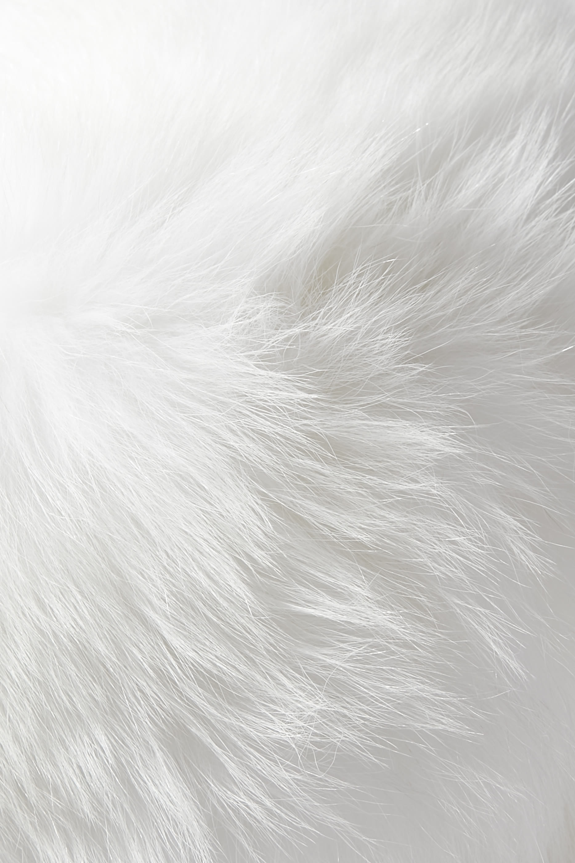 غطاء رأس أوشانكا فلانيل فرو ثعلب