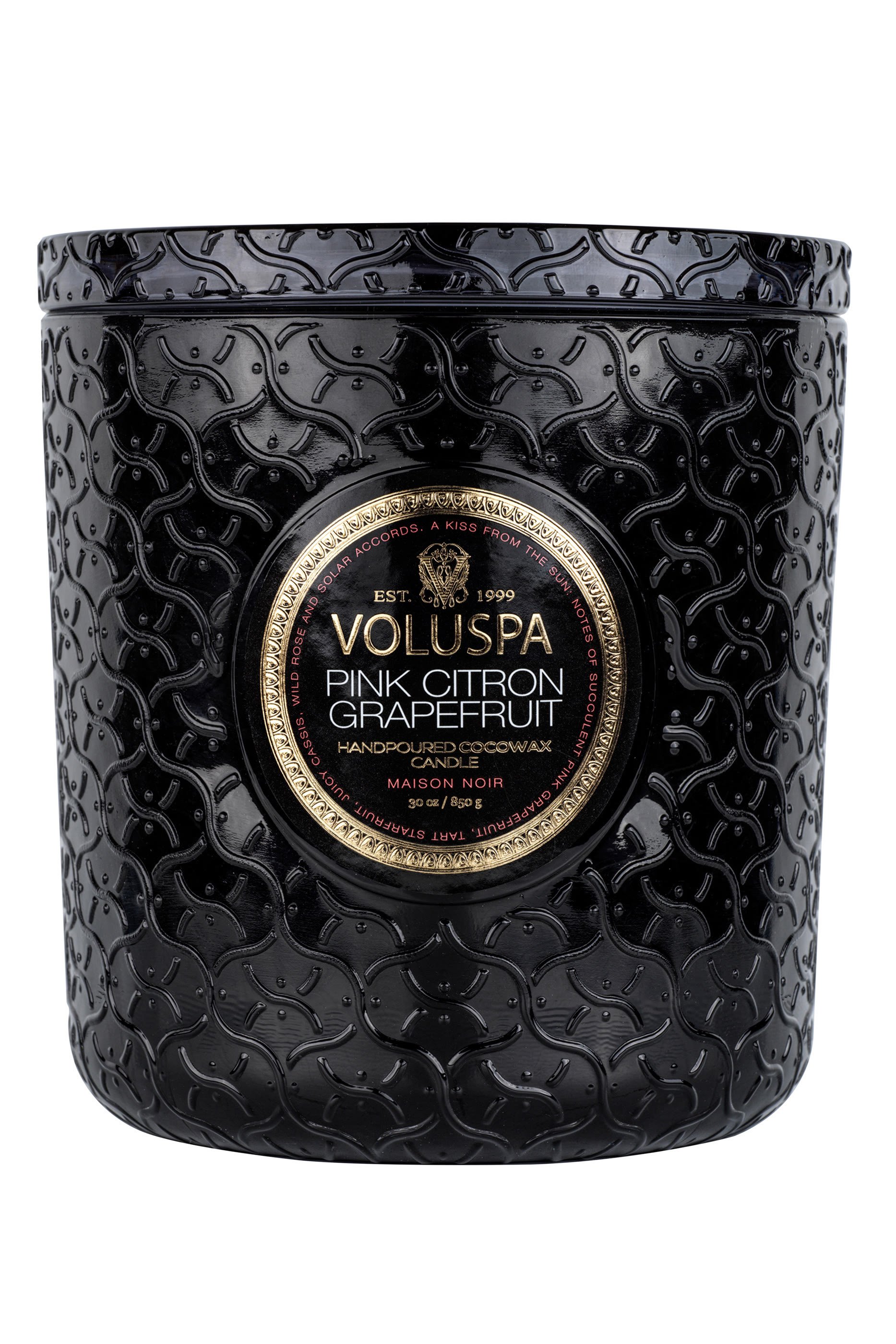 شمعة بينك سيترون جريب فروت فاخرة