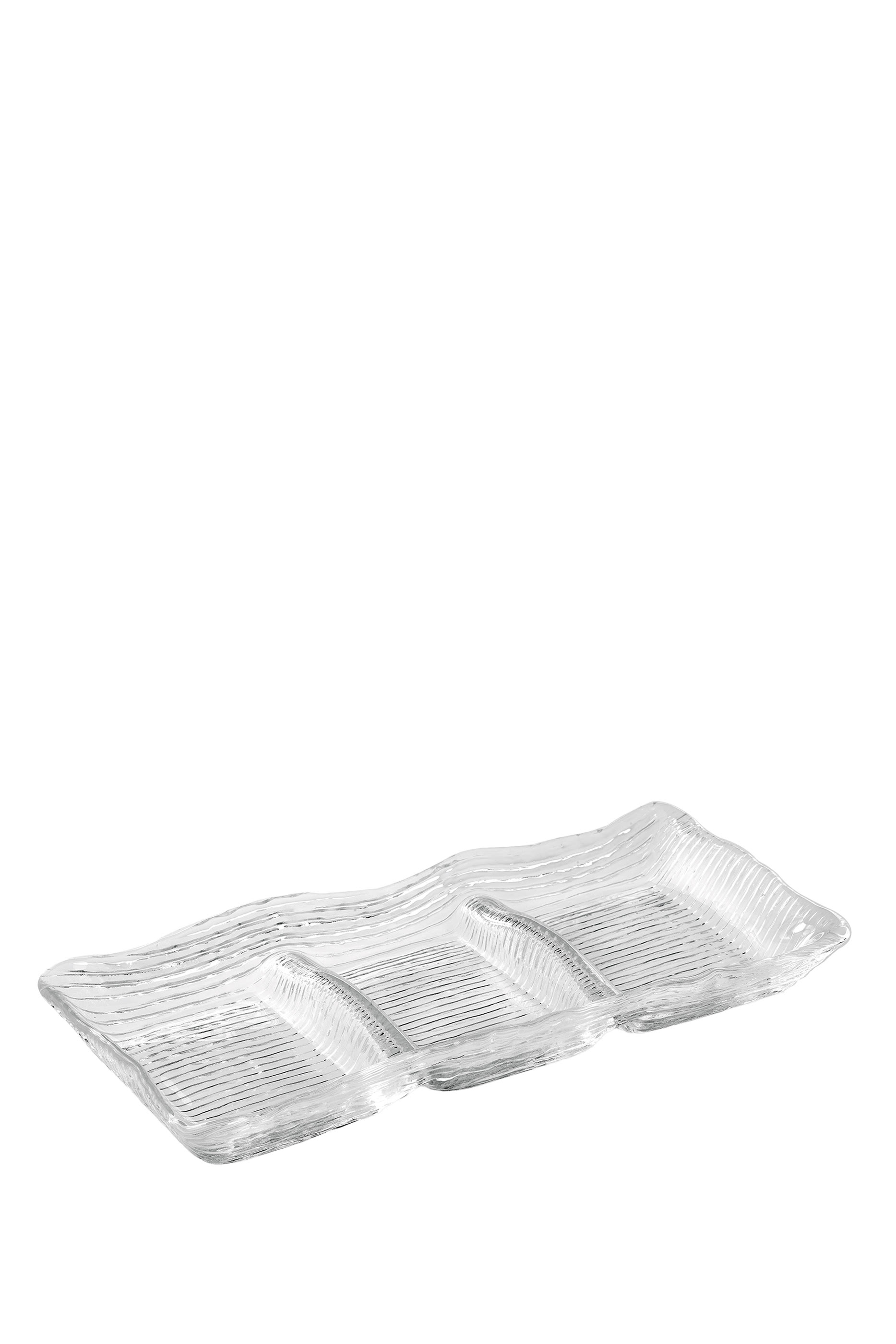 صينية مقبلات أول ان وان مقسمة بثلاث أقسام