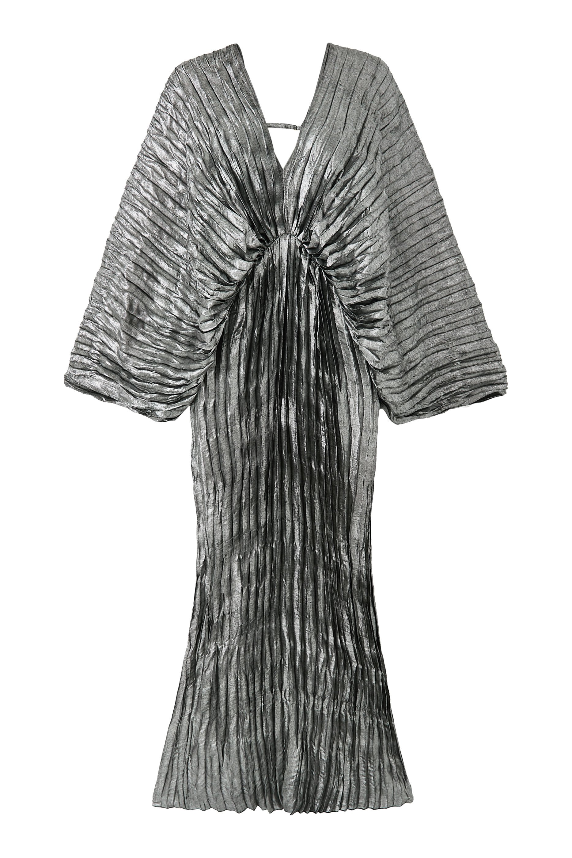 فستان سهرة ديلوكس بطيات