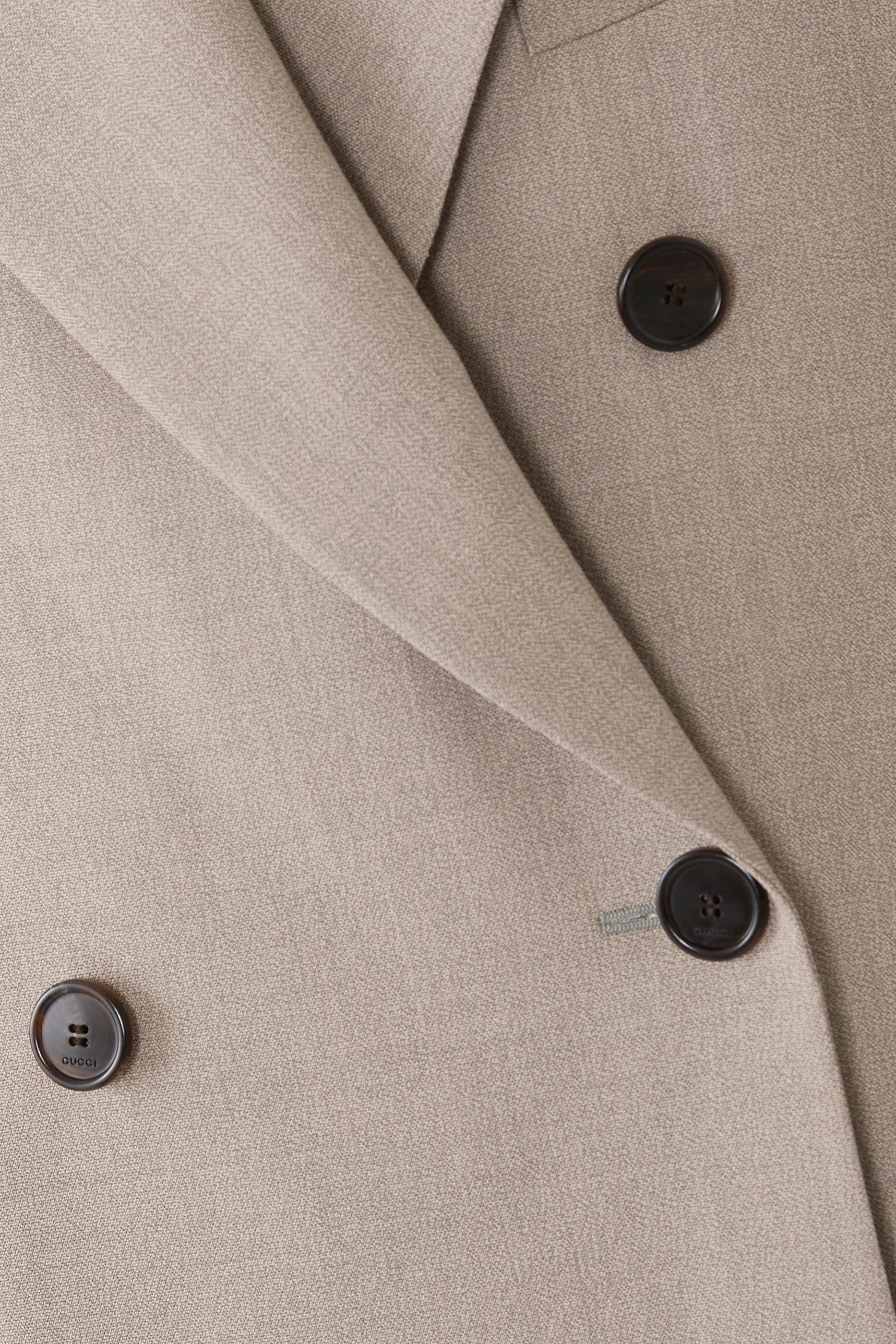 جاكيت بصفي أزرار صوف مولينيه