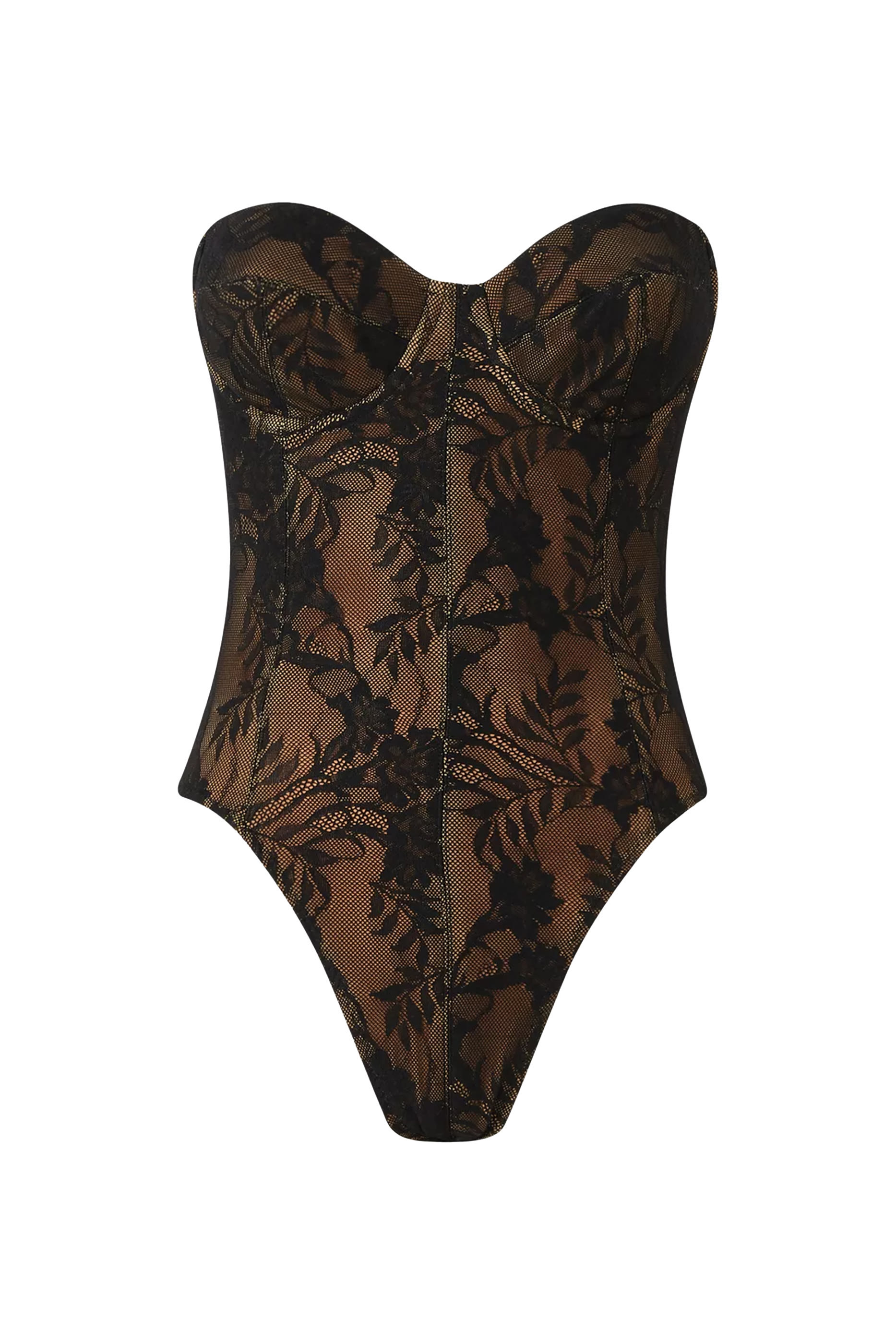 لباس سباحة ميو قطعة واحدة بتصميم مشّد