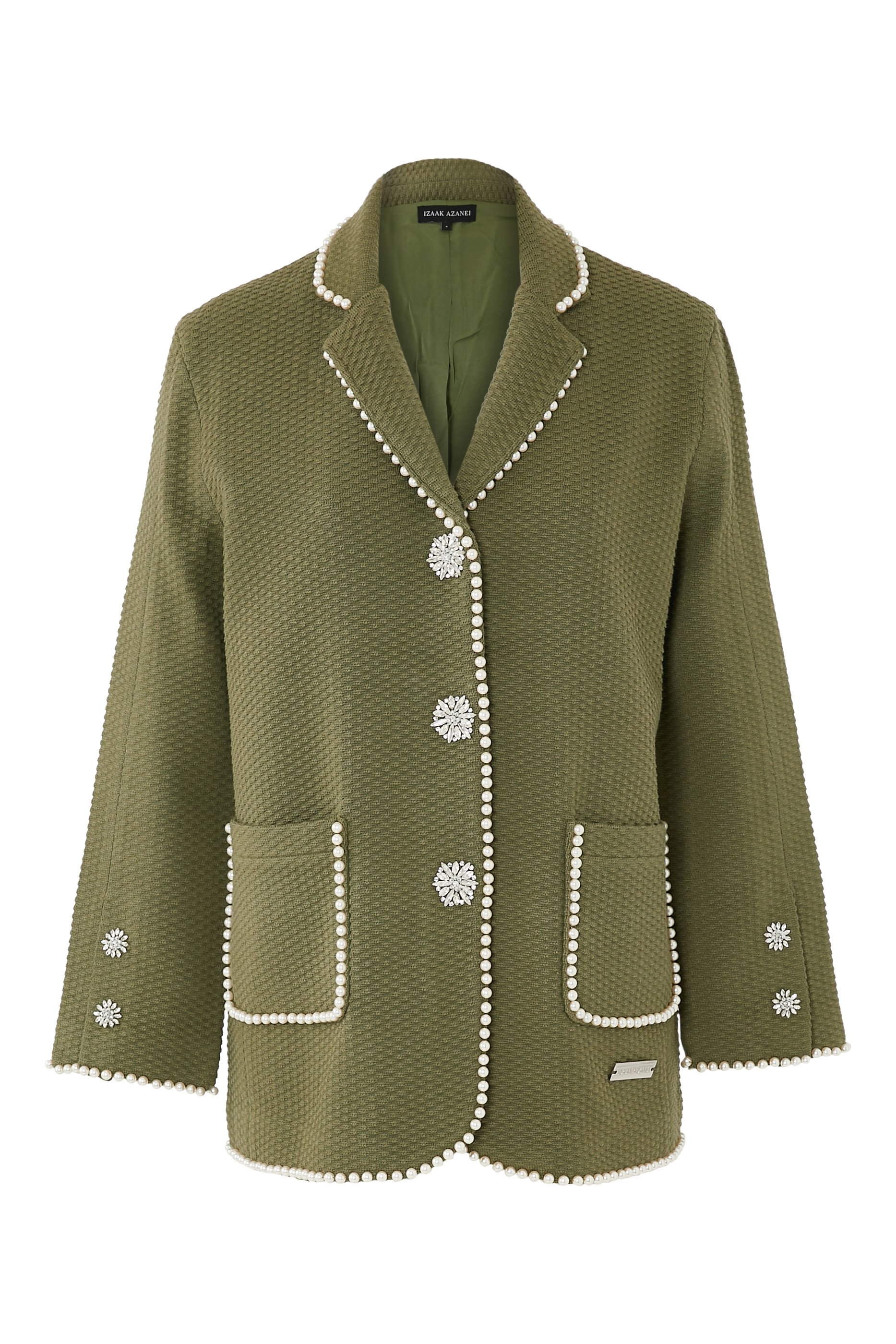 معطف بلؤلؤ وشرابات