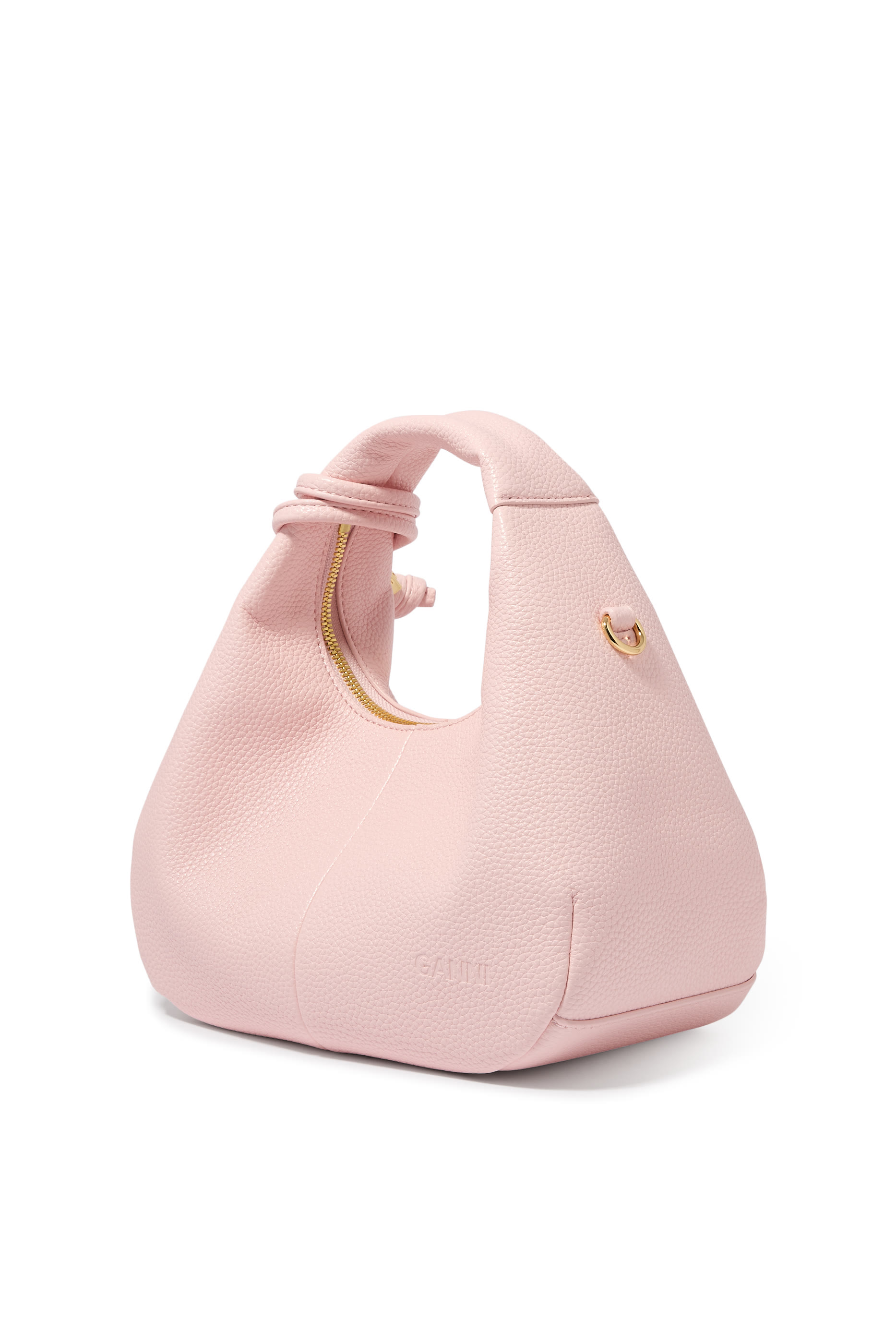 حقيبة هوبو صغيرة بارزة الملمس