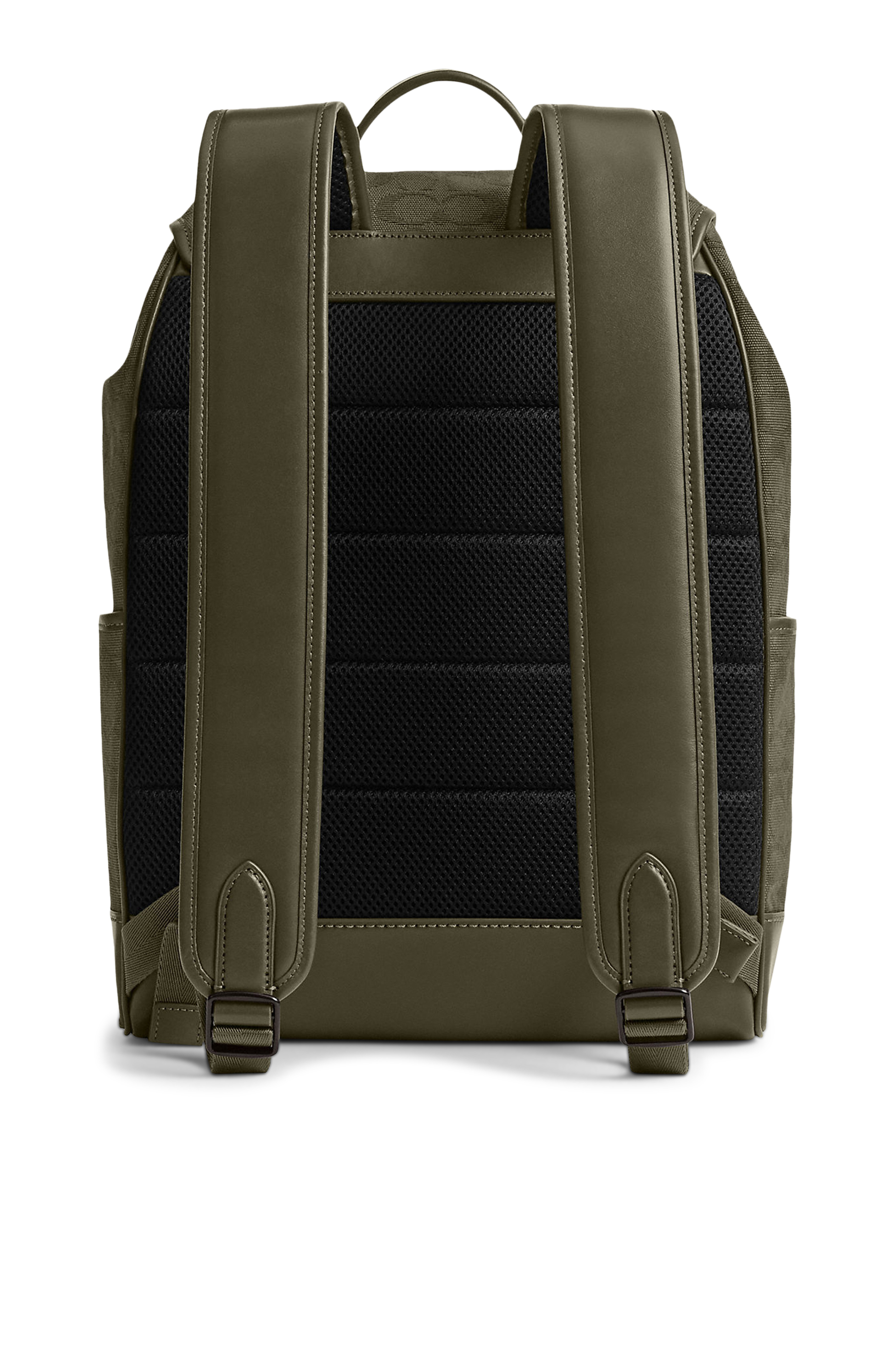 حقيبة ظهر ليغ بغطاء قلاب قطن بشعار الماركة جاكار