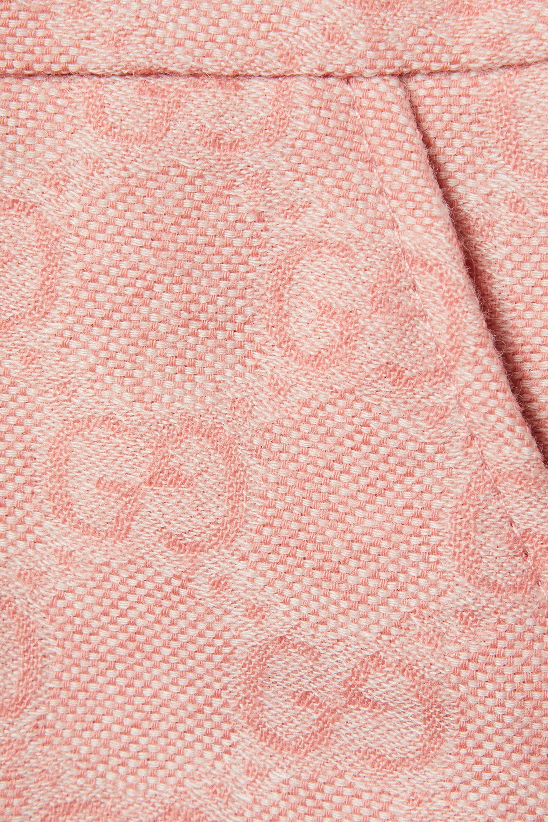 تنورة فلانيل صوف بشعار حرفي الماركة للأطفال