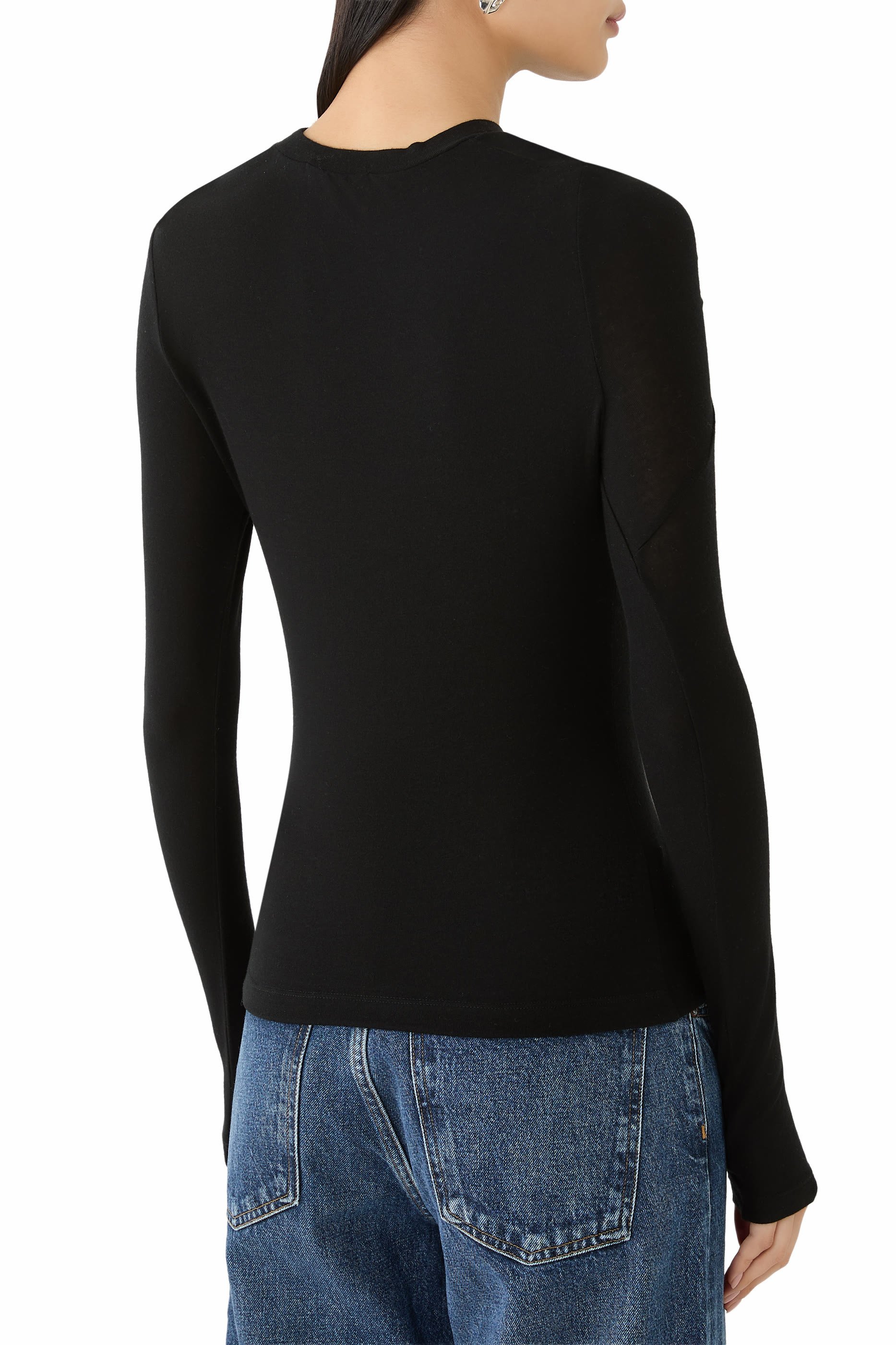 Lissa Log Sleeve T-Shirt