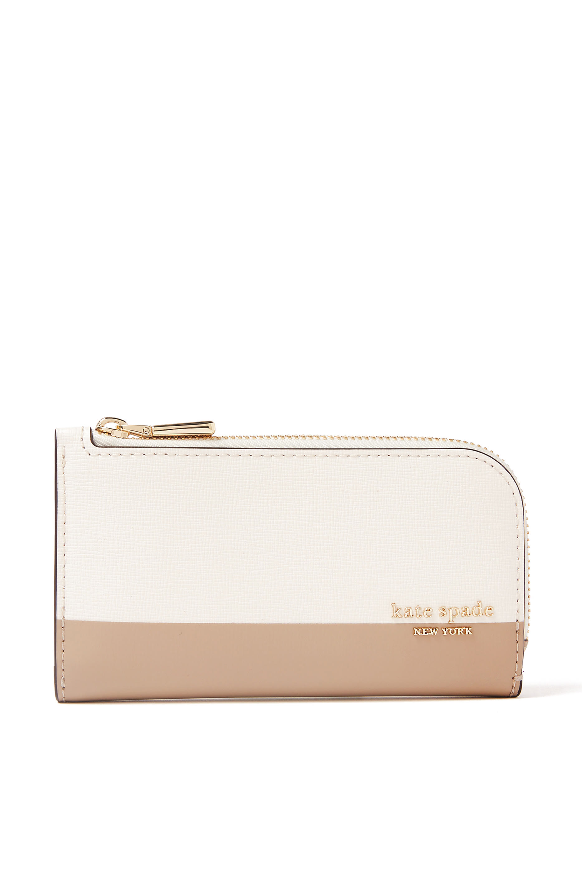 محفظة ديفاين ثنائية الطي صغيرة مقسمة بألوان