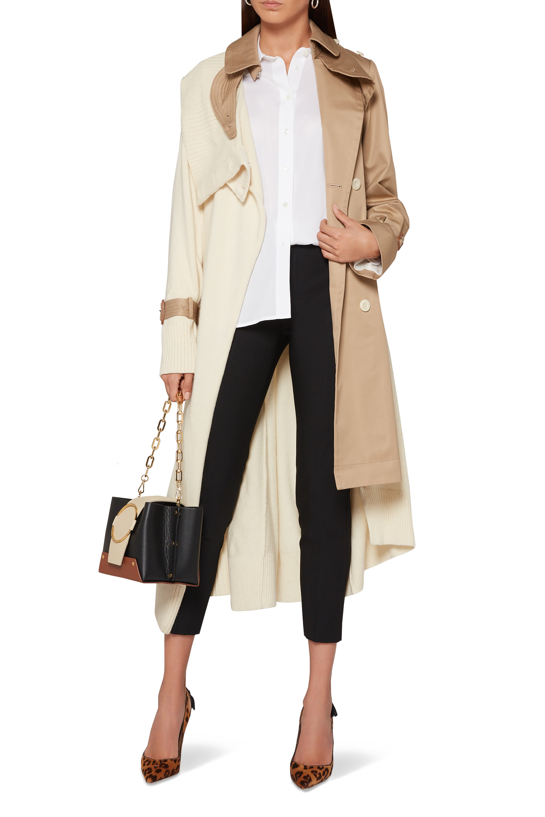 بلوزة حرير بقصة ضيقة