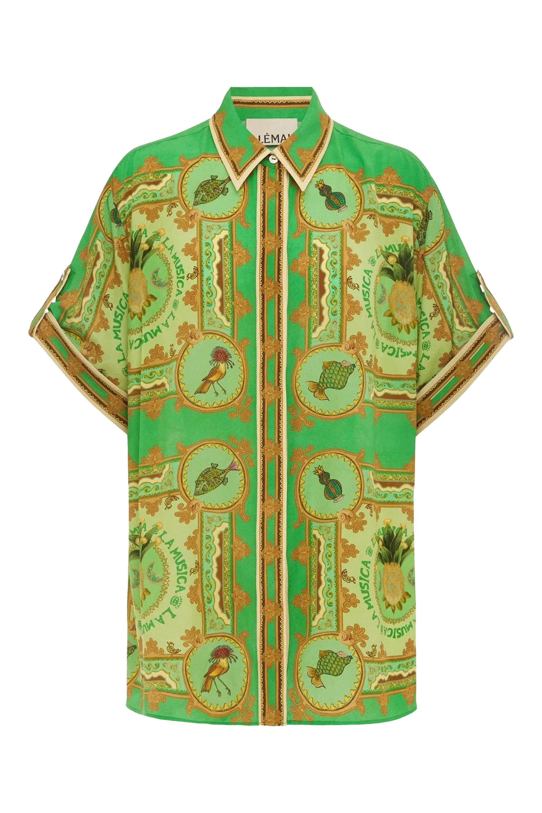 قميص لا ميوزيكا حرير