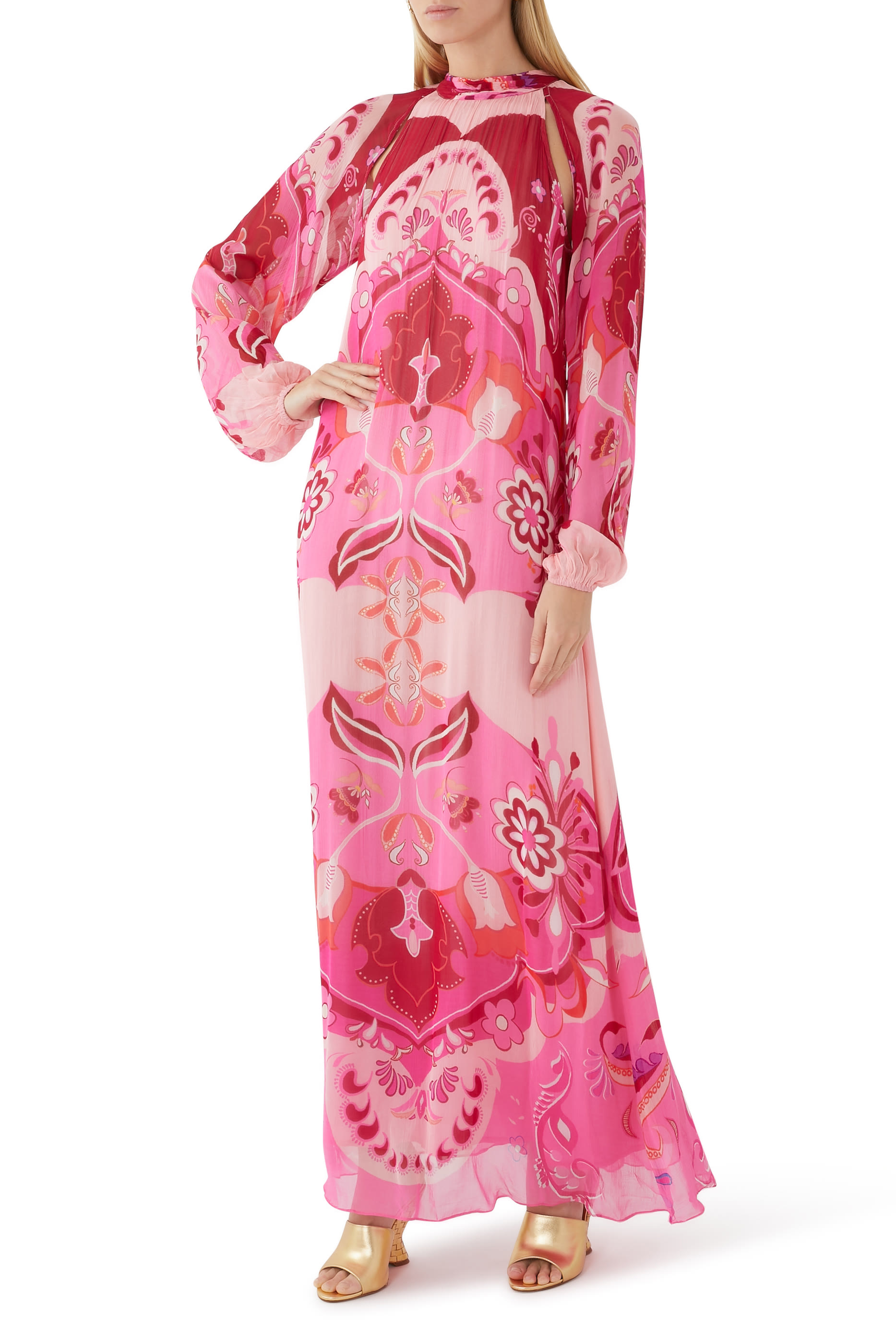 فستان ملاك طويل