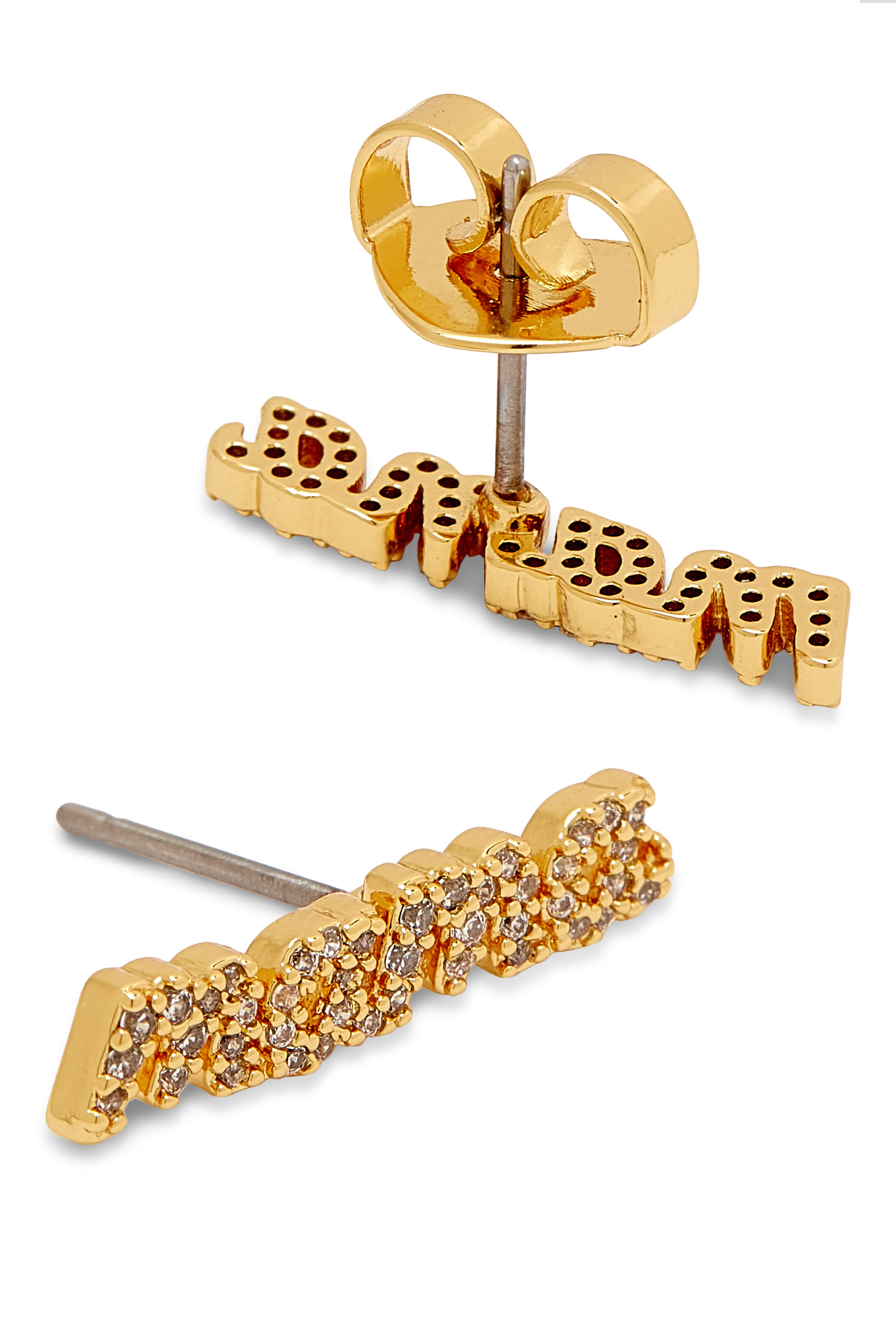 أقراط بأحجار بافيه