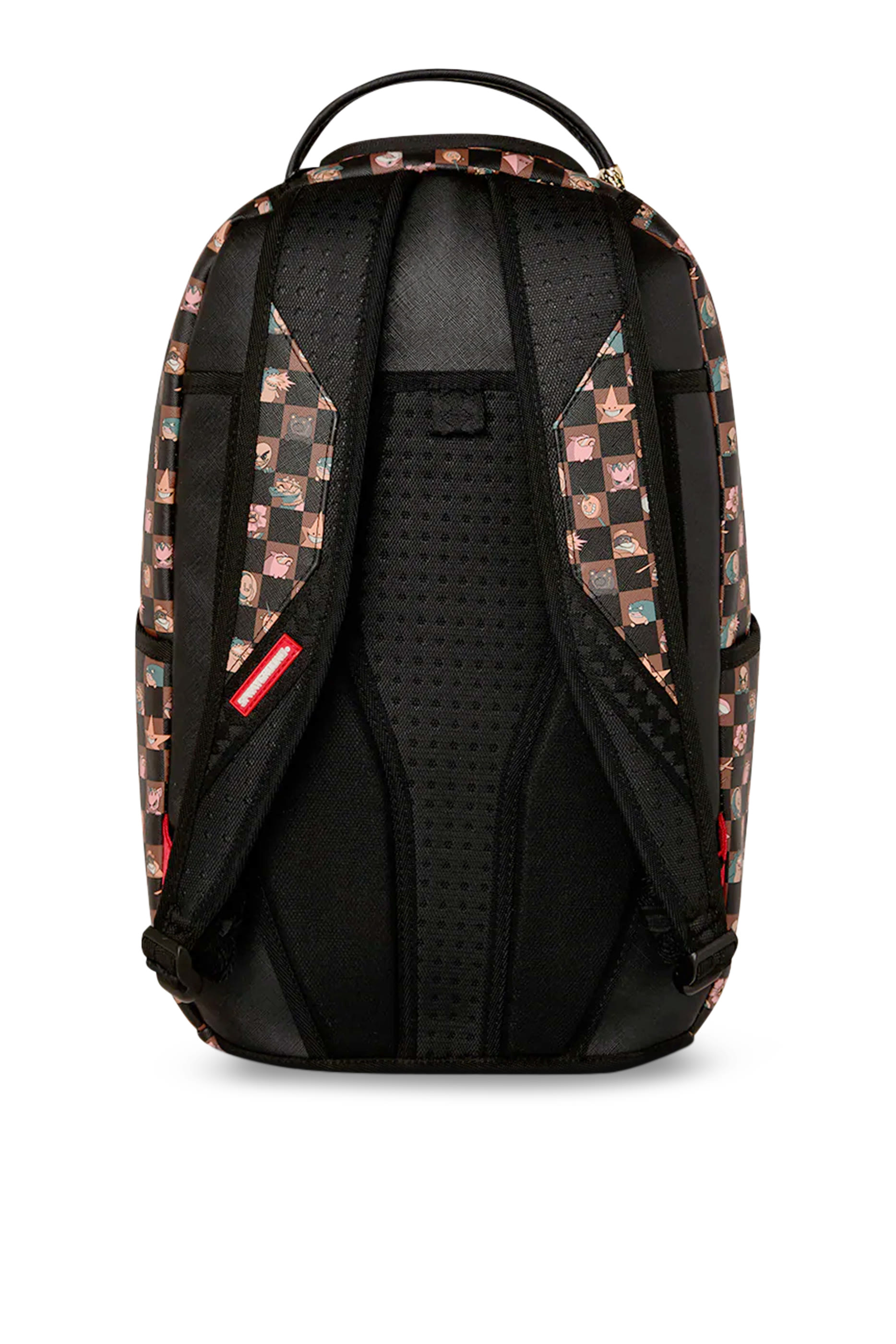 حقيبة ظهر دي ال اكس اس في بنقشة شخصيات متنوعة تختلس النظر للأطفال