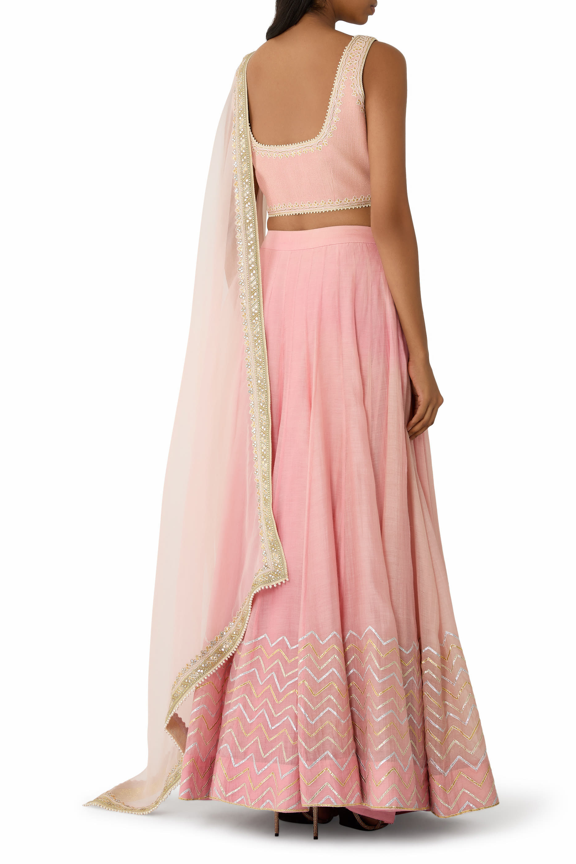 طقم بلوزة غوتا وورك، ليهانغا ودوبتا