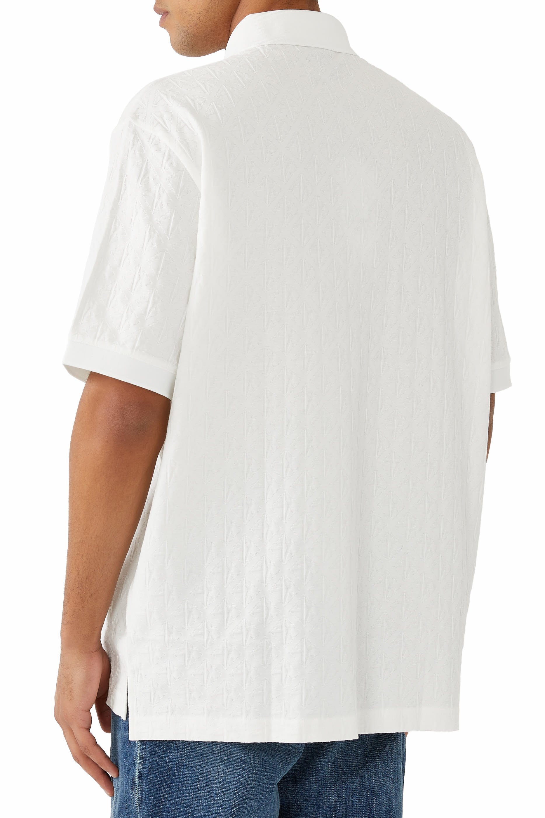 قميص بولو بقصة عادية